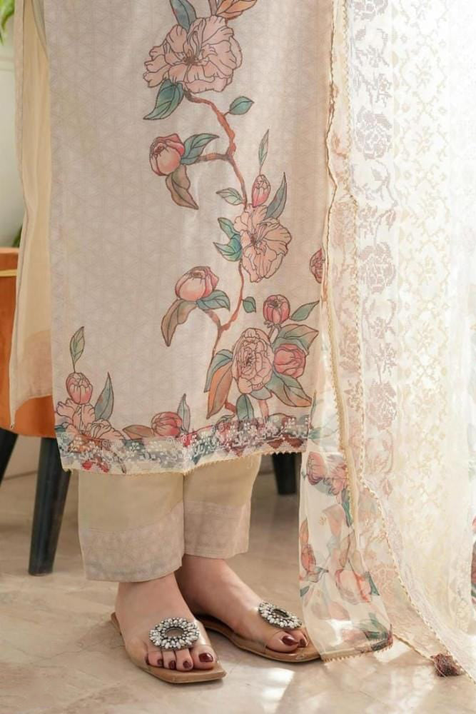 Festive Charm 3-Piece Kurti Set