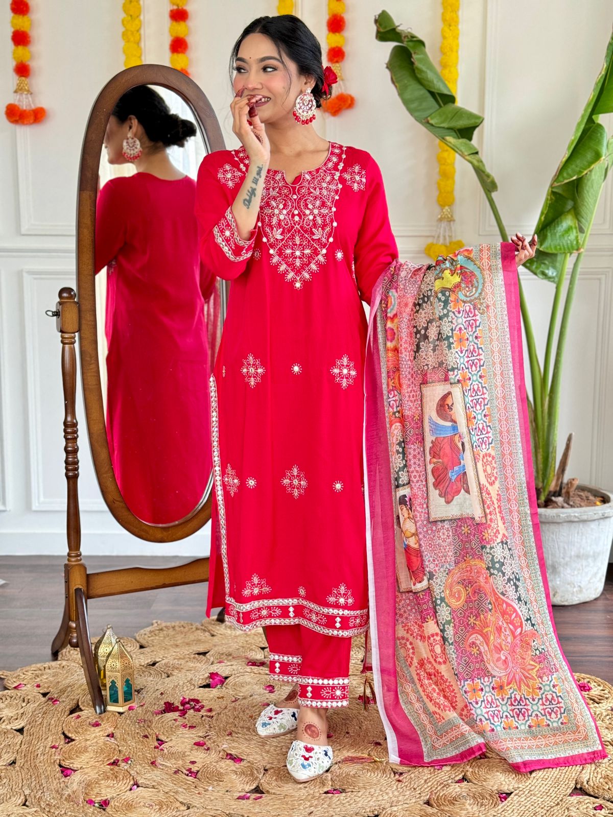 Rayon Embroidery Set