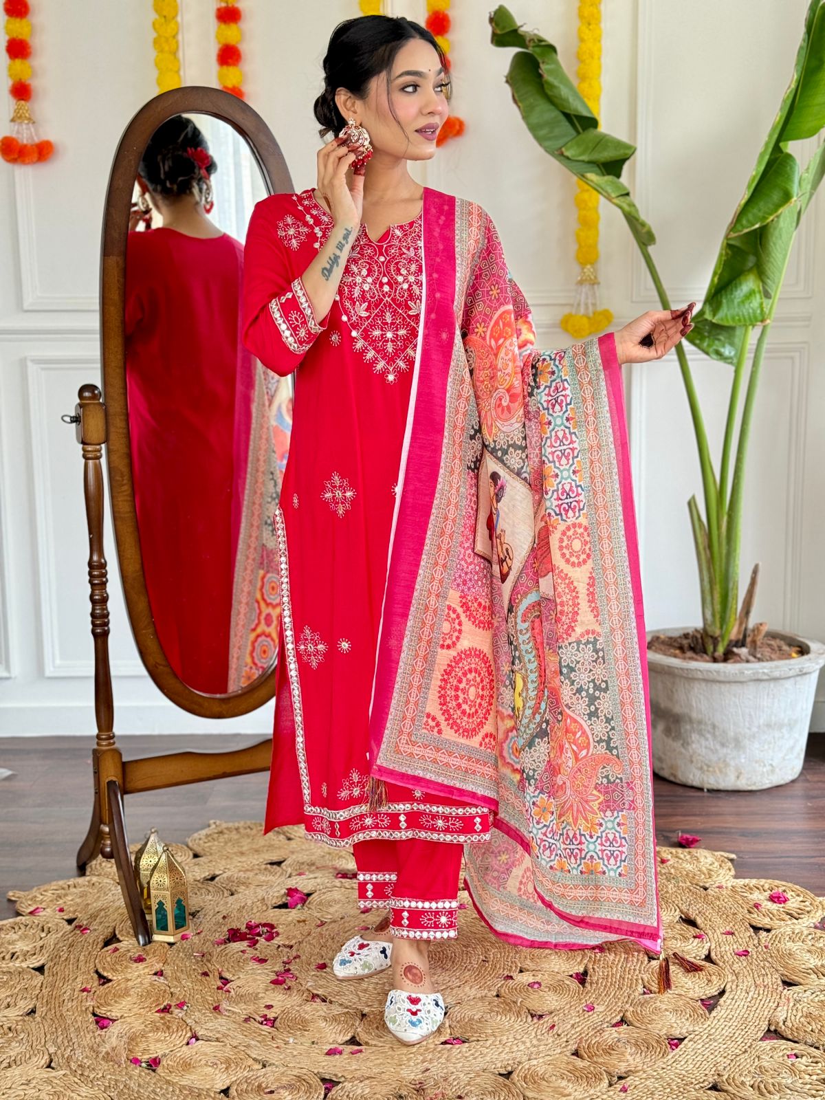 Rayon Embroidery Set