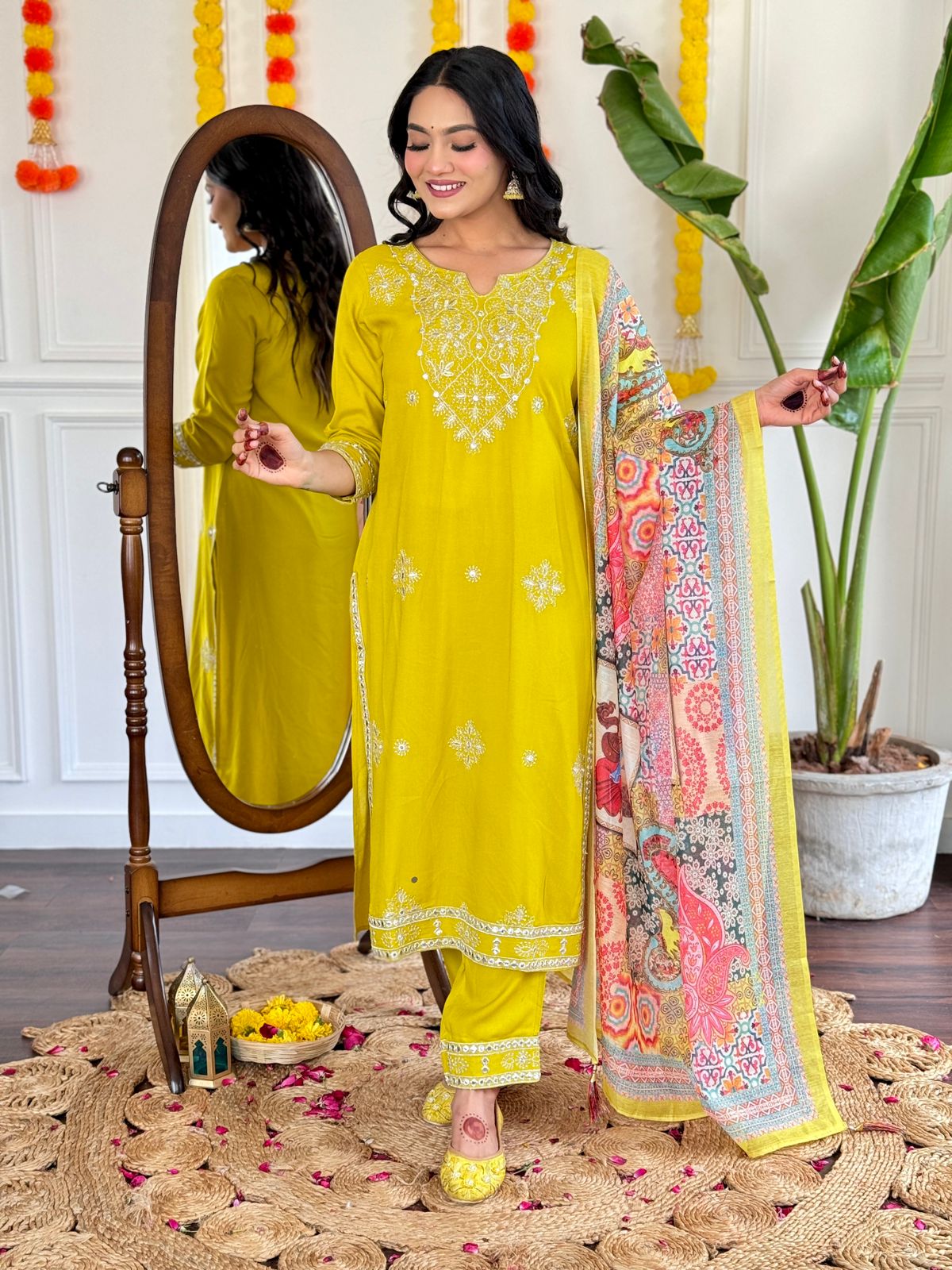 Rayon Embroidery Set