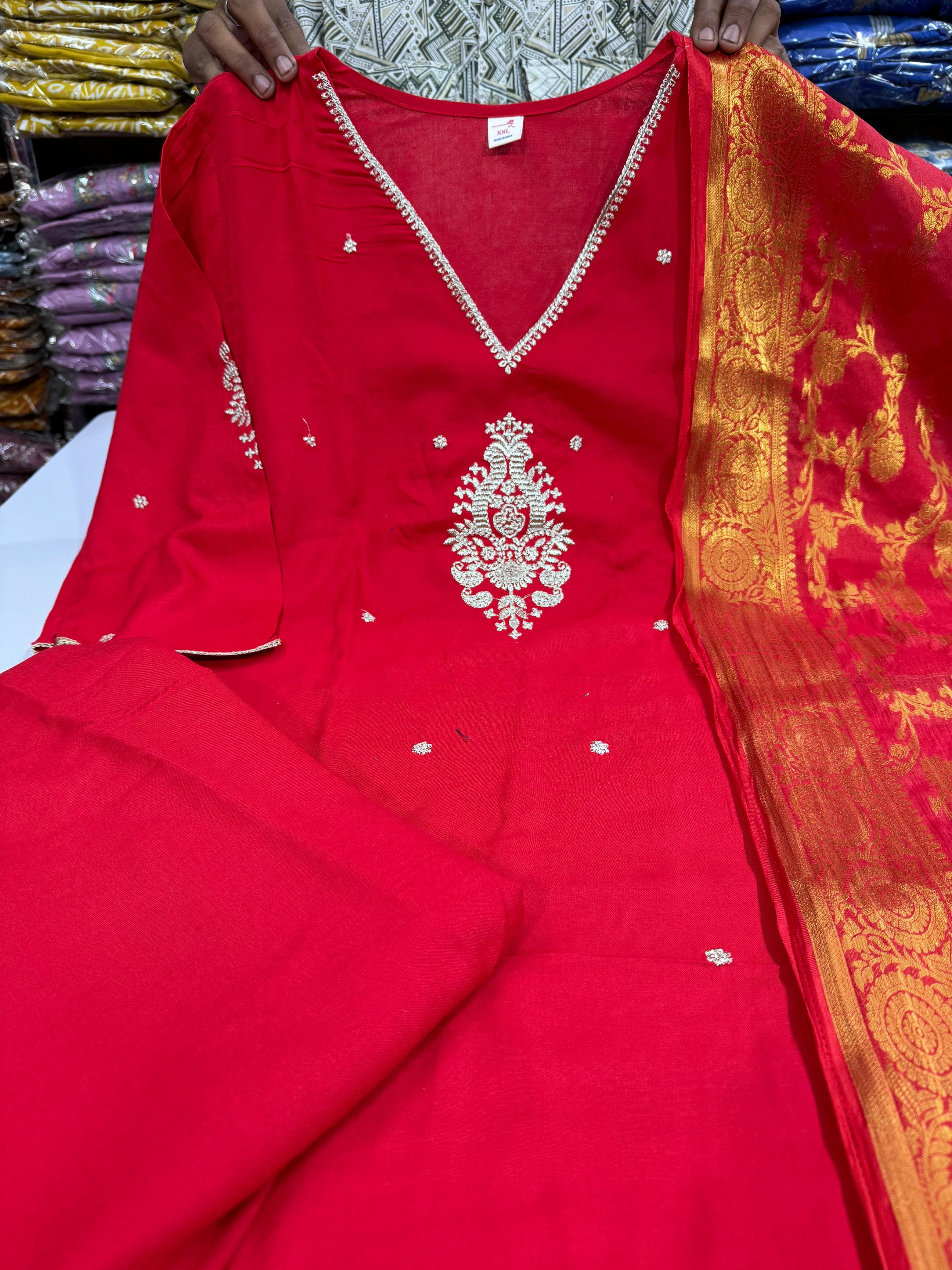 Special karwa chouth 3pcs suit