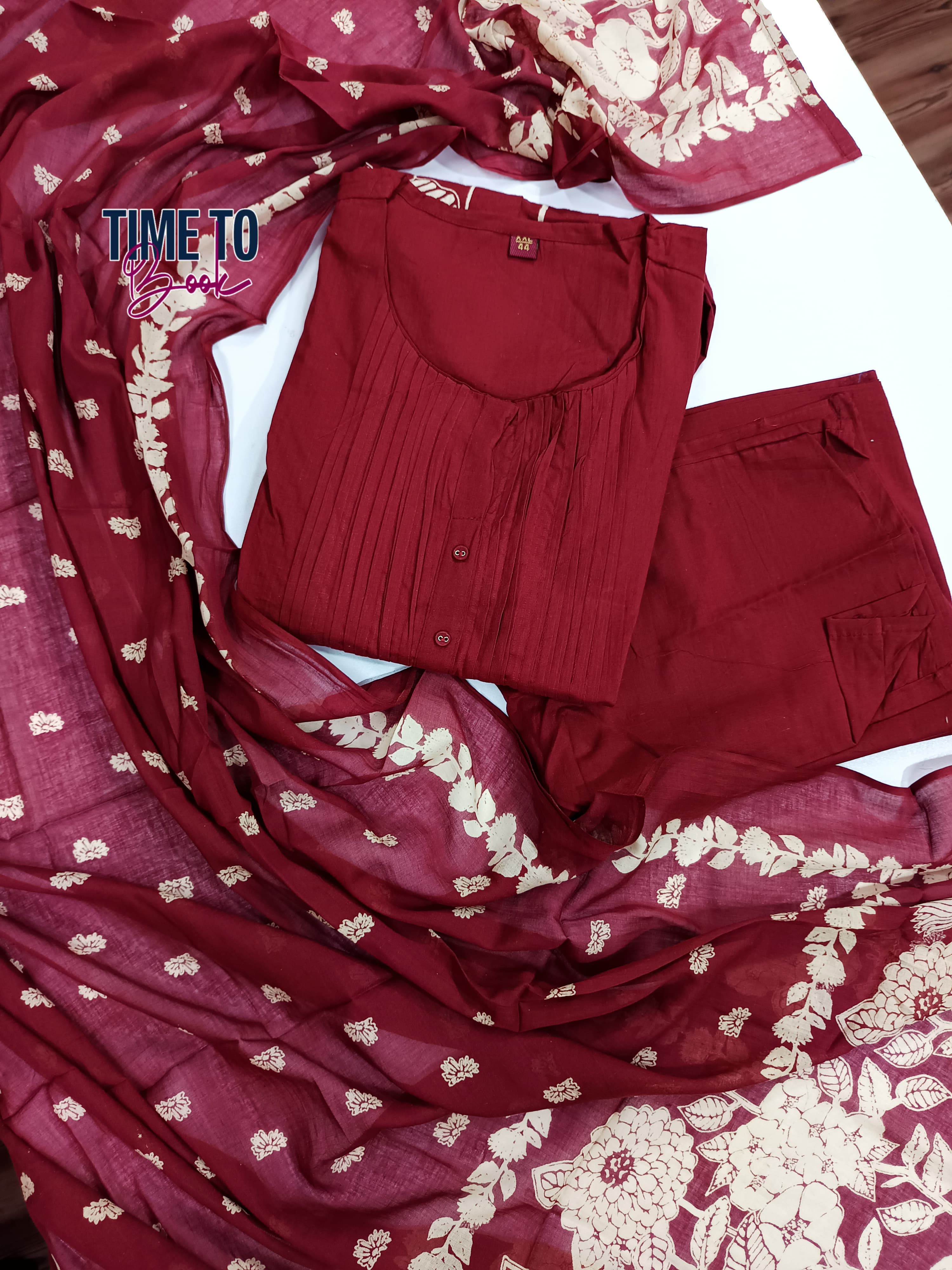 Elegance A-Line Kurta with Sequins Sitare Work