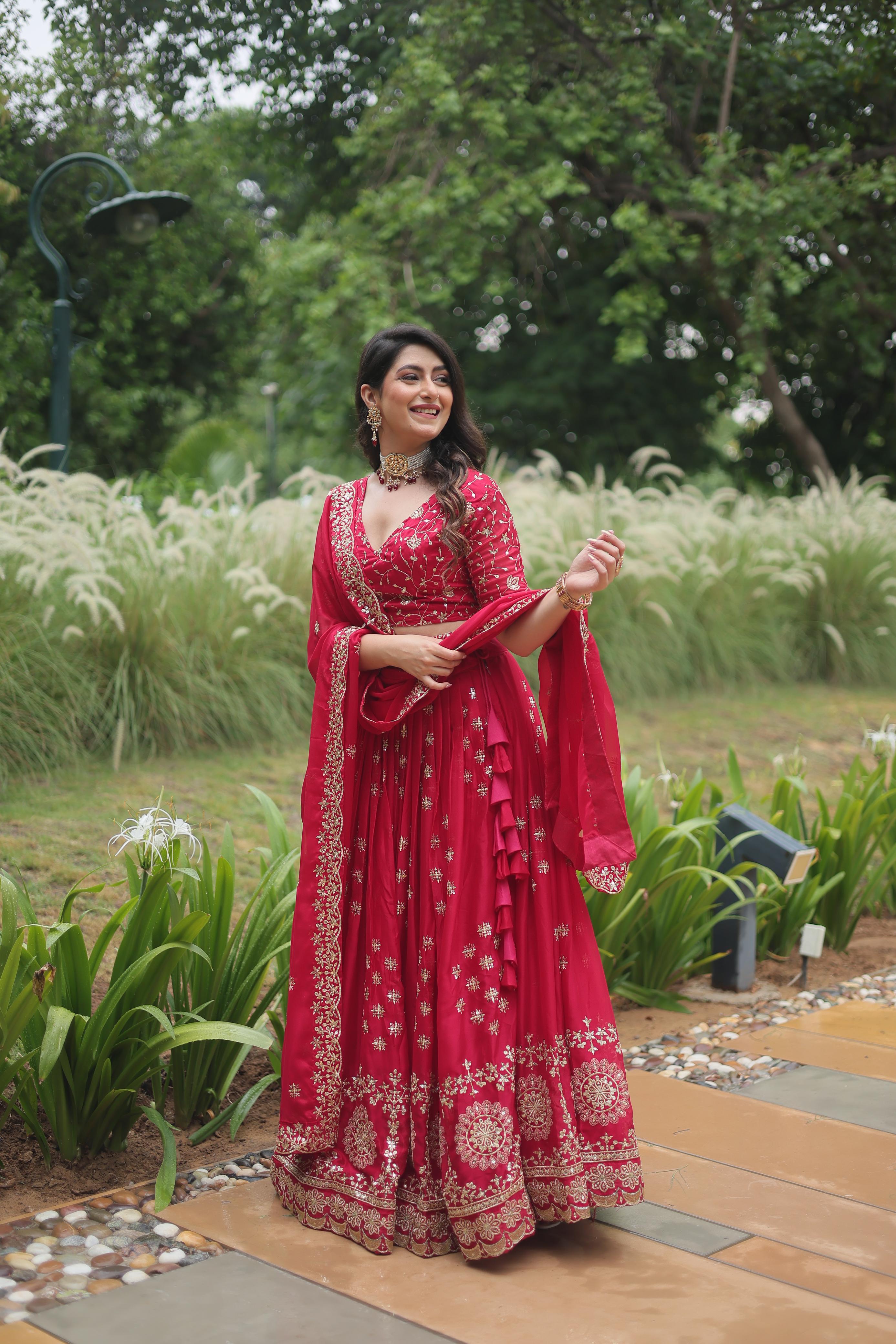 Rangoli Radiance Lehenga Choli Set