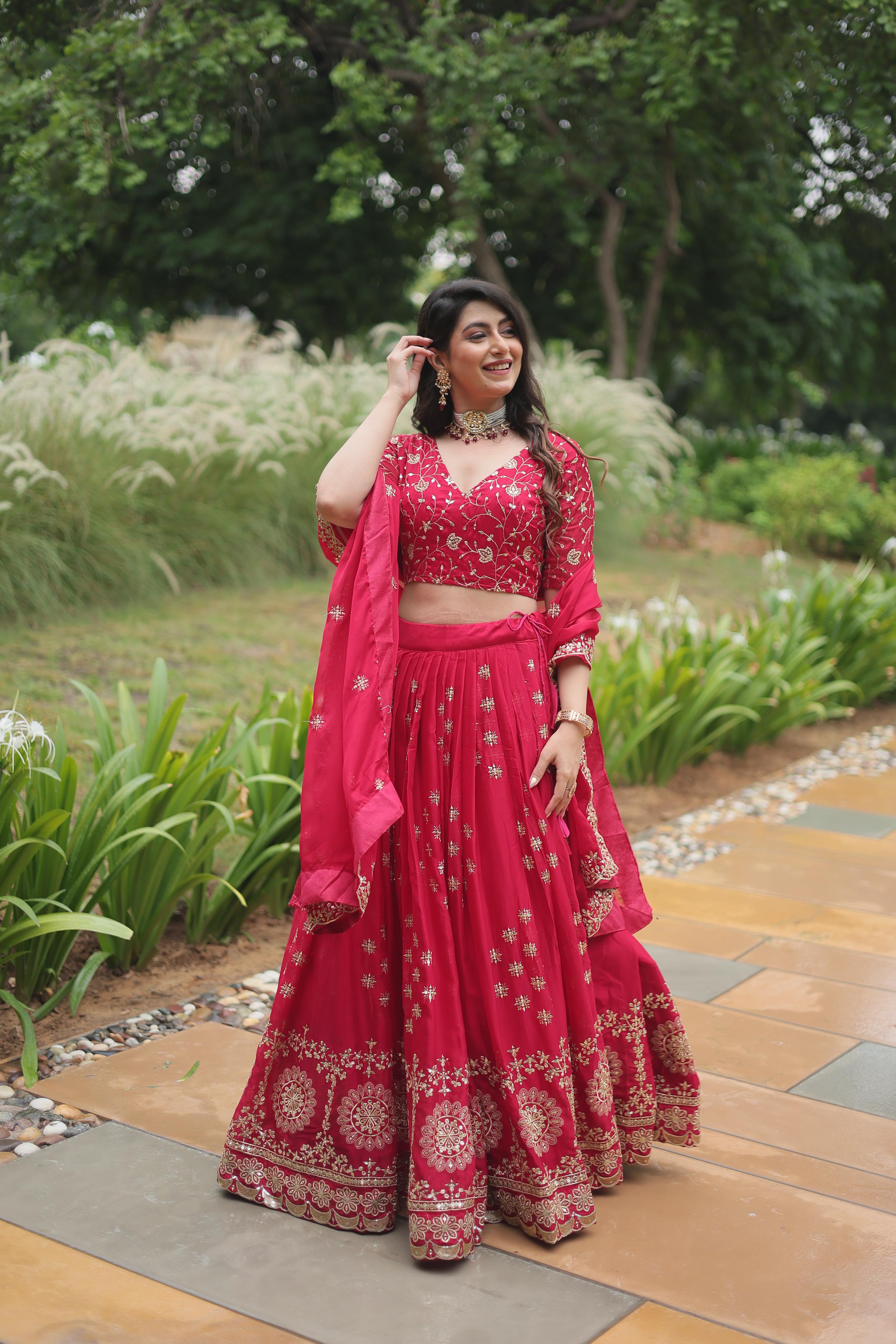 Rangoli Radiance Lehenga Choli Set