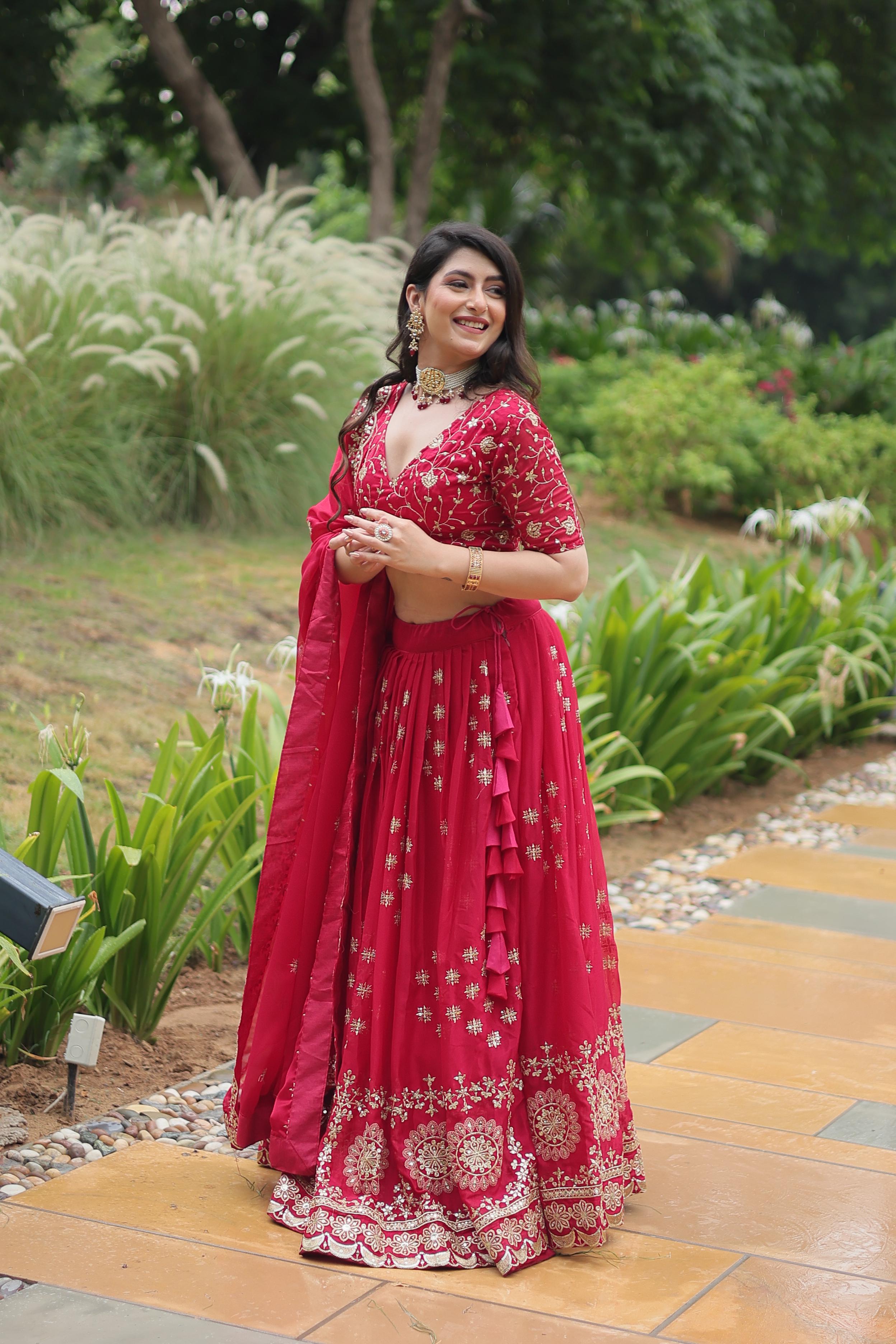 Rangoli Radiance Lehenga Choli Set