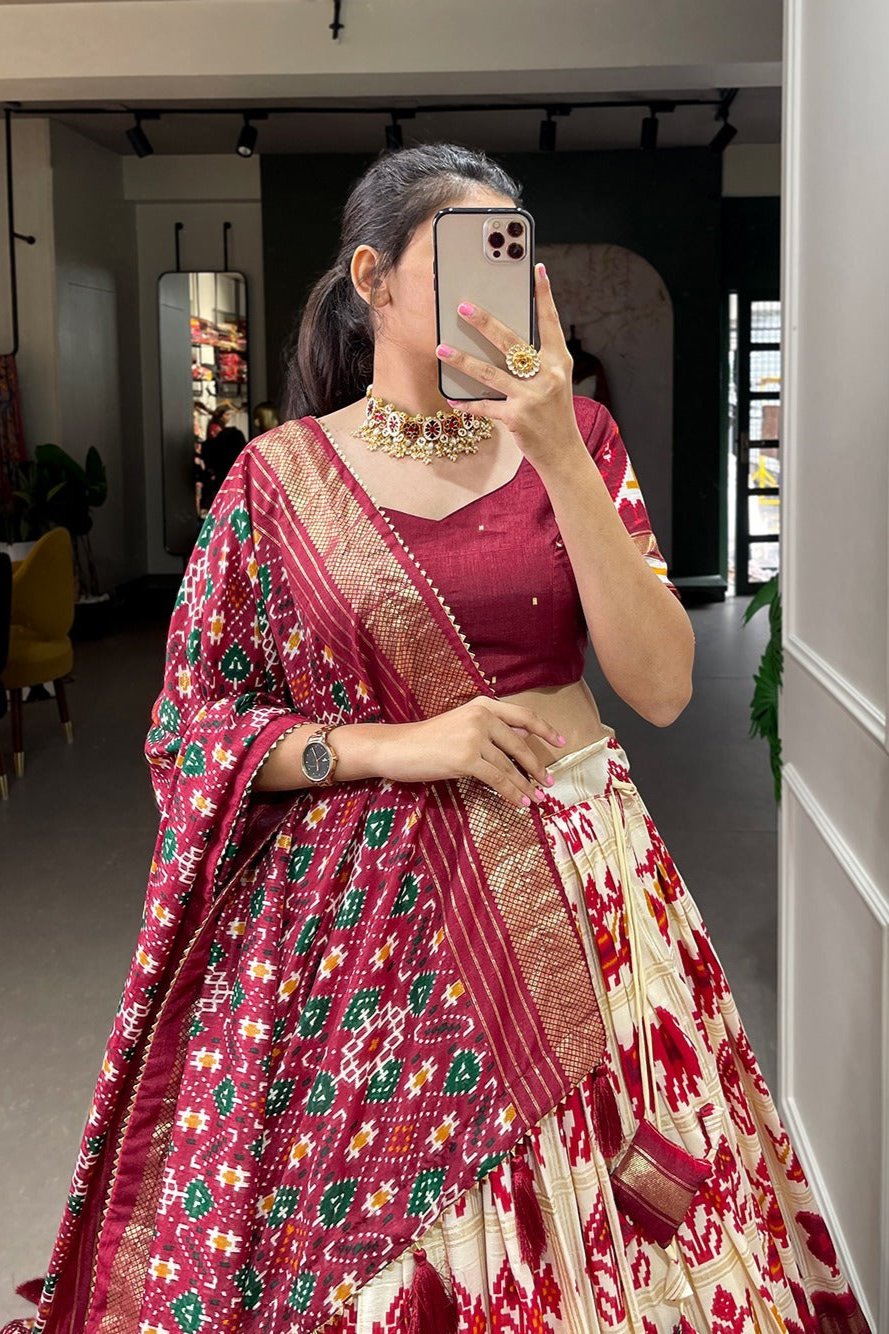 Royal Patola Silk Lehenga Choli