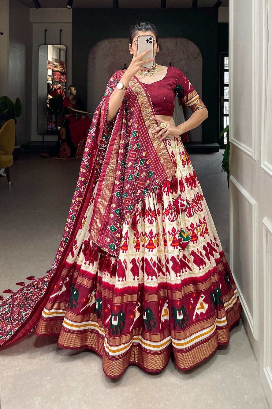 Royal Patola Silk Lehenga Choli