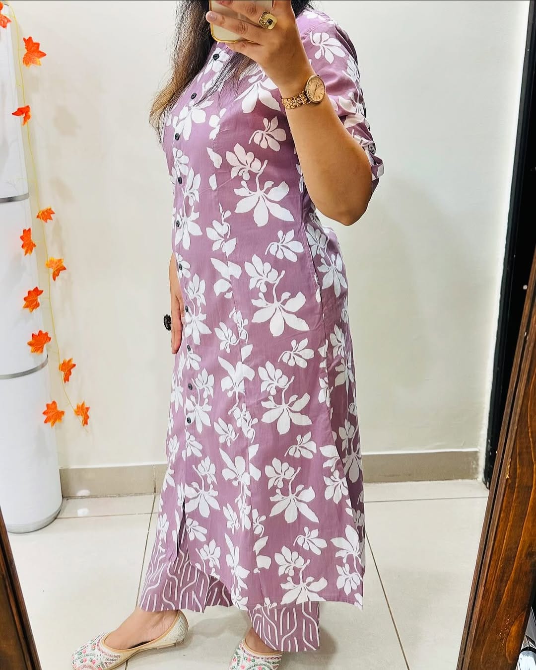 Premium Floral Bloom Cotton Co-ord Set