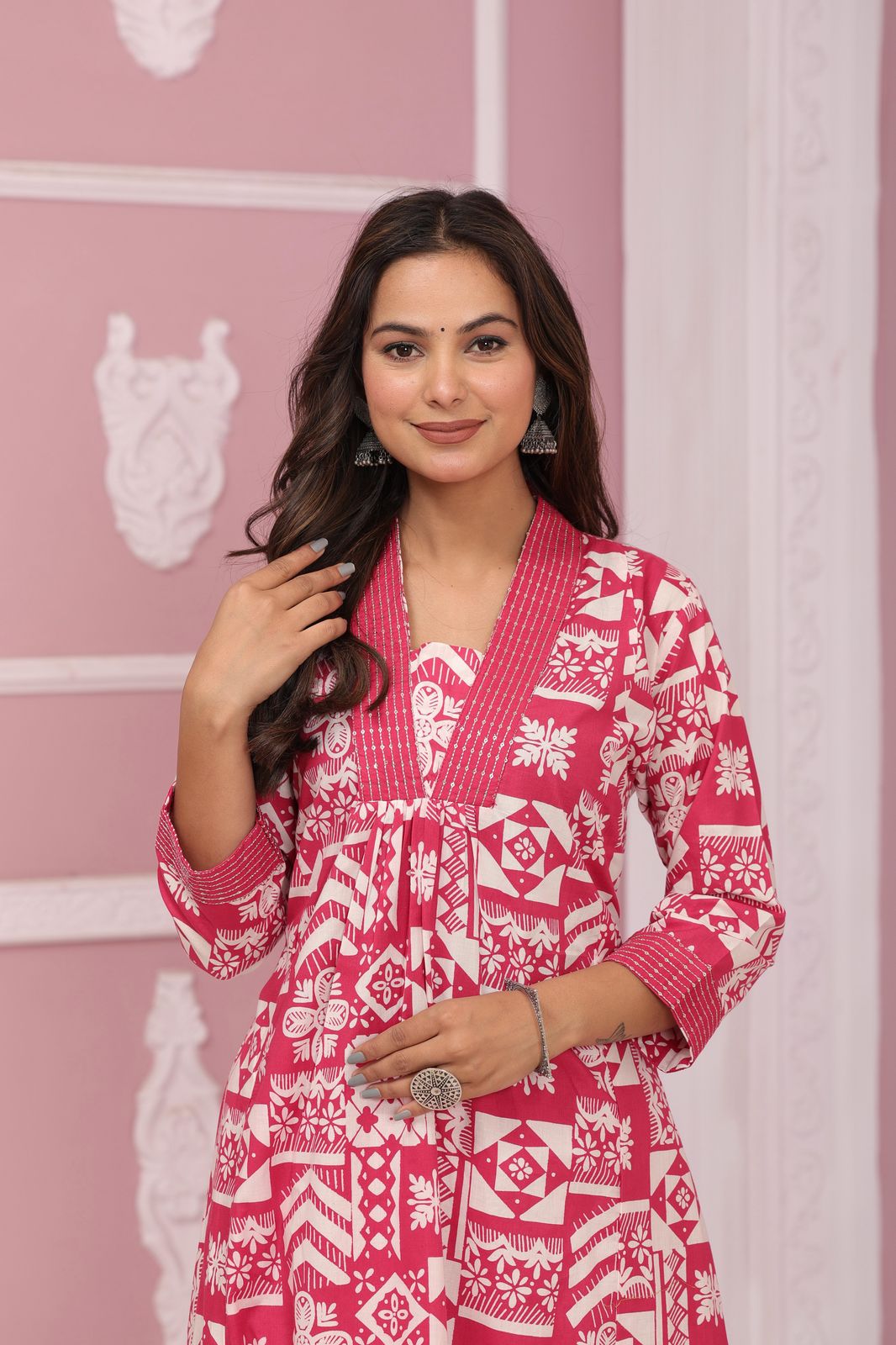 Beautiful Heavy Sequence Embroidery Co-ord Set