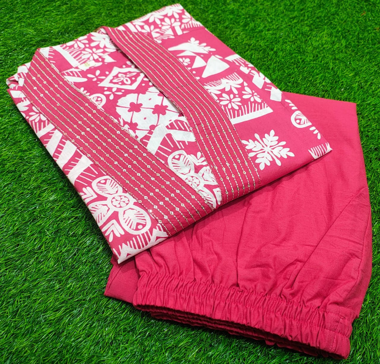 Beautiful Heavy Sequence Embroidery Co-ord Set