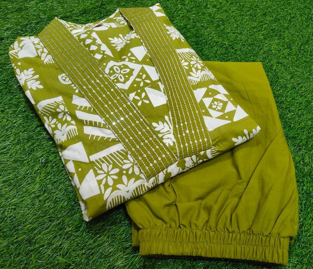 Beautiful Heavy Sequence Embroidery Co-ord Set
