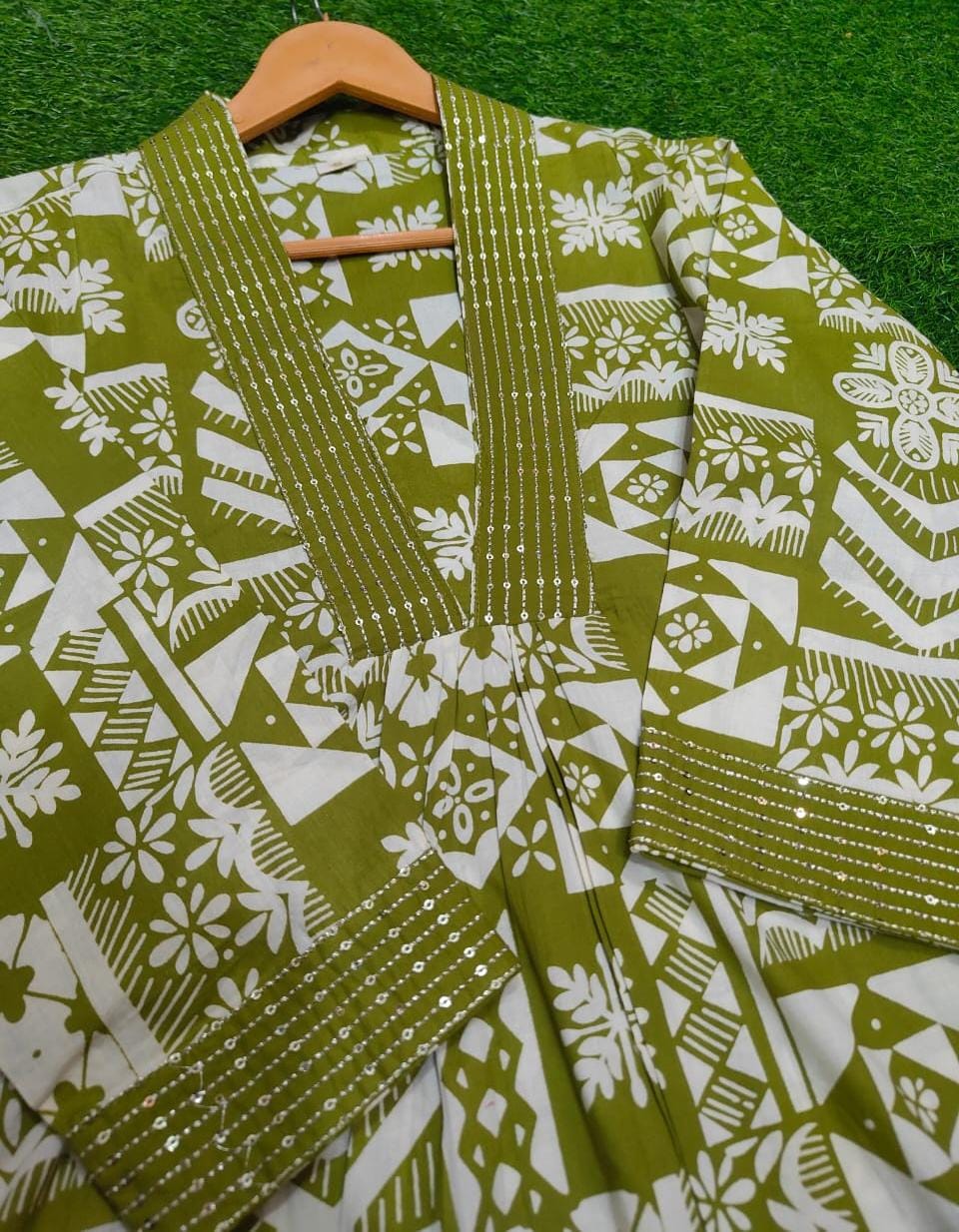 Beautiful Heavy Sequence Embroidery Co-ord Set