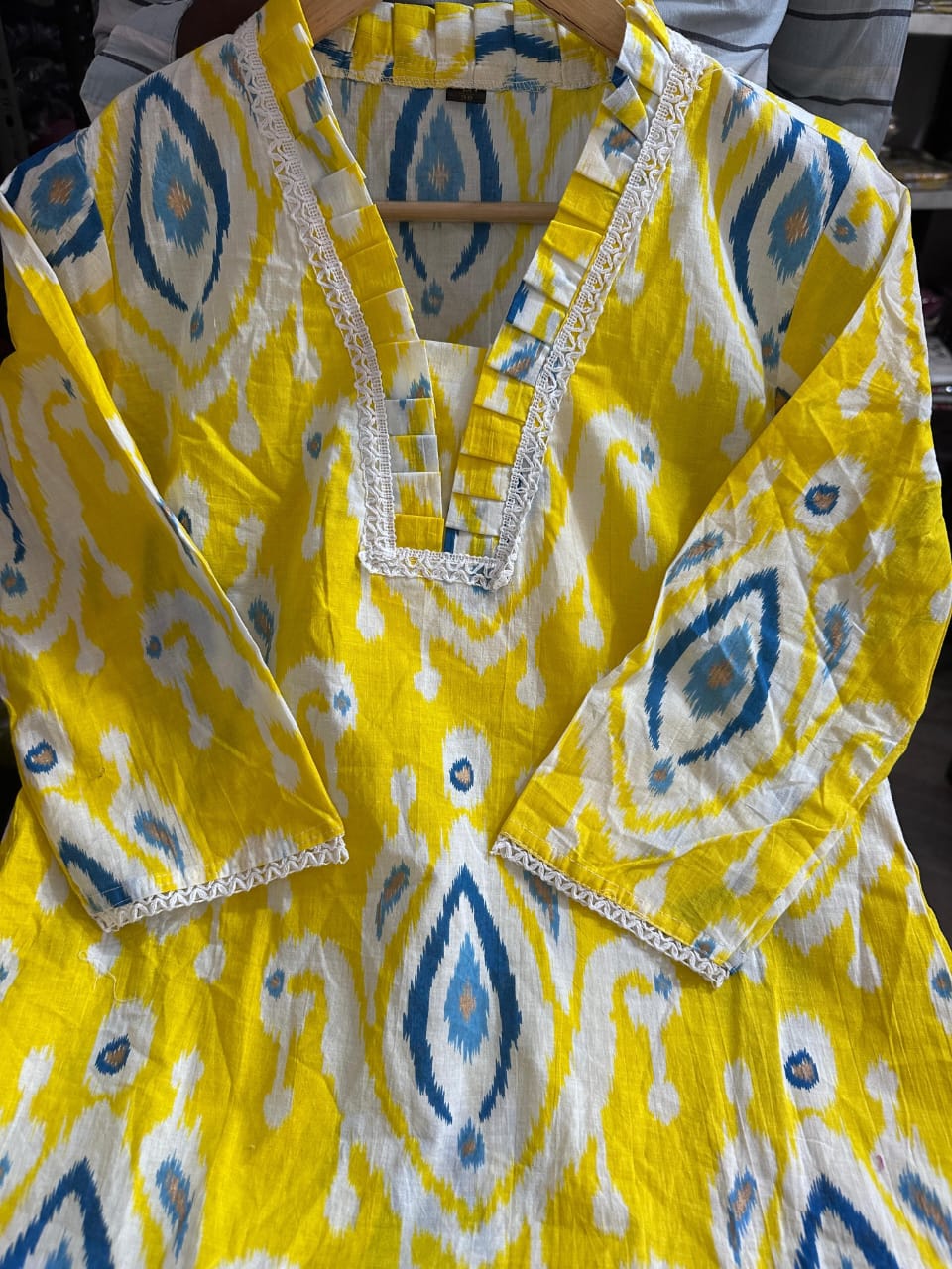 Traditional Apple-Cut Cotton Co-Ord Set