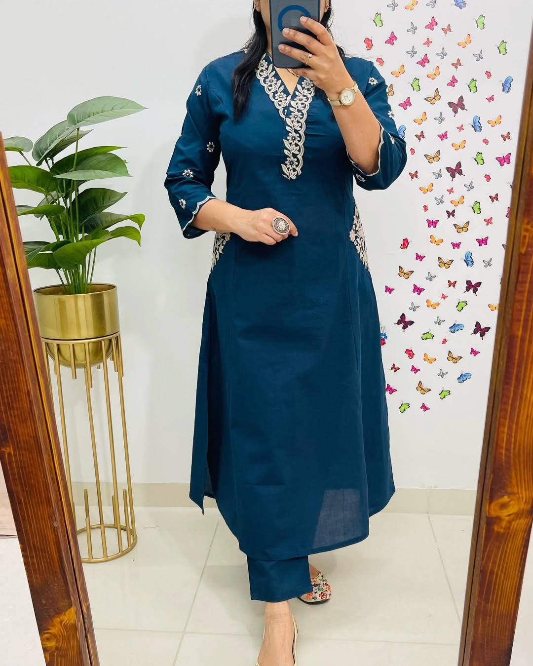 Trending Embroidered Cotton Set