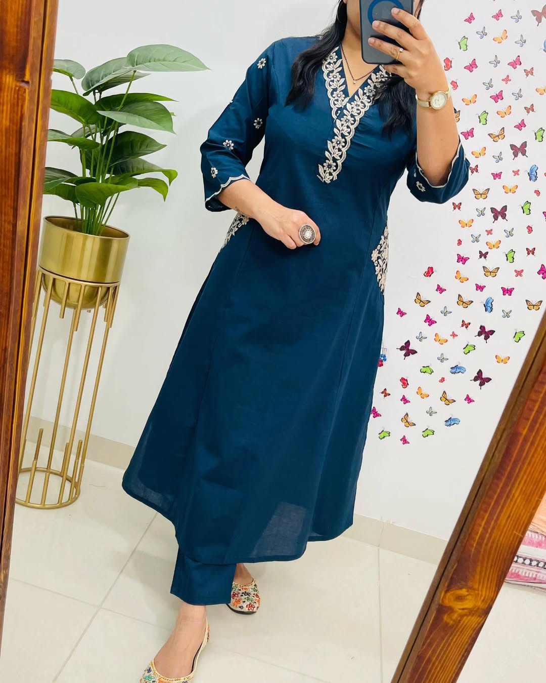 Trending Embroidered Cotton Set