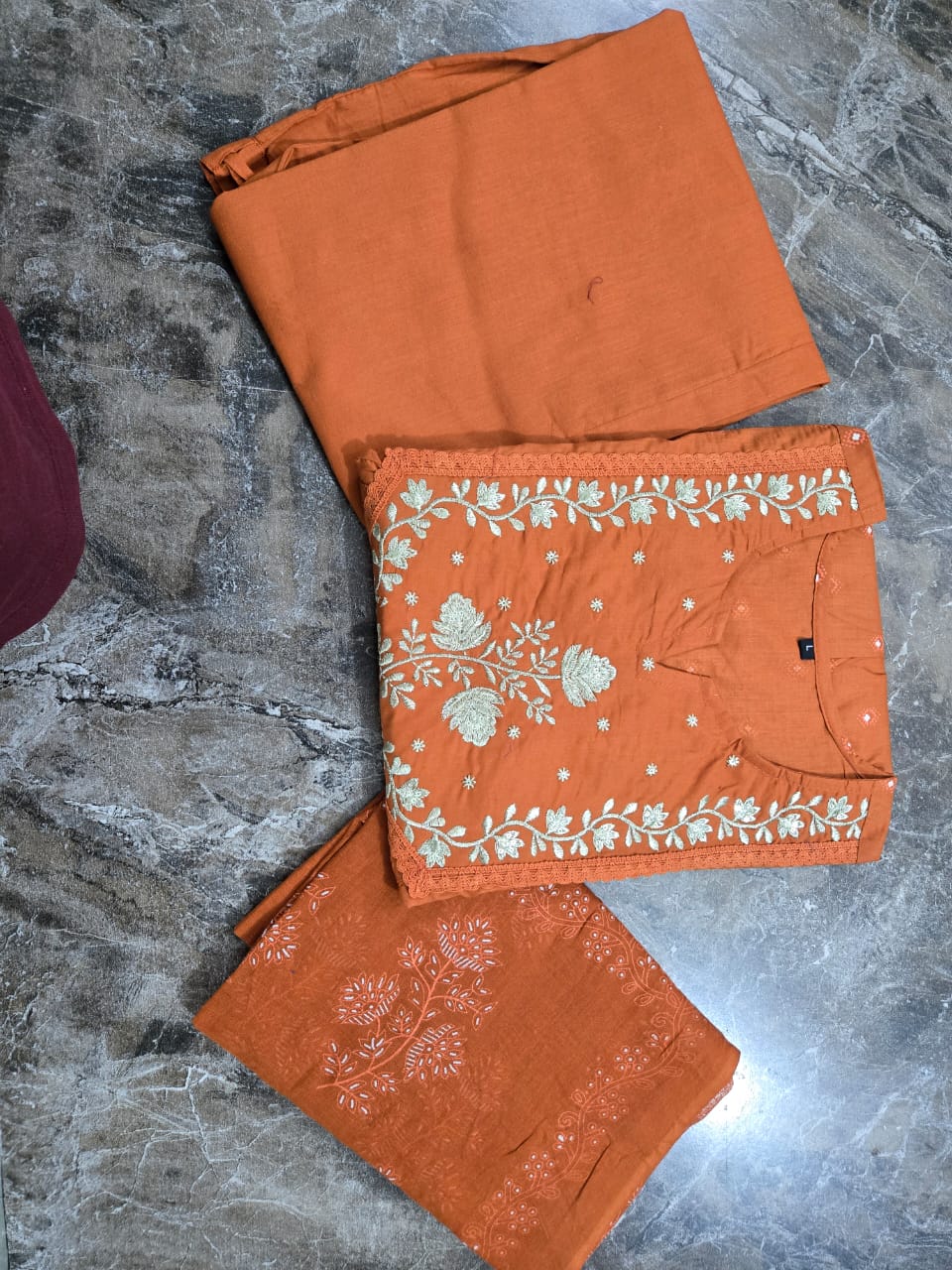 New Traditional Embroidered Anarkali Kurta Set