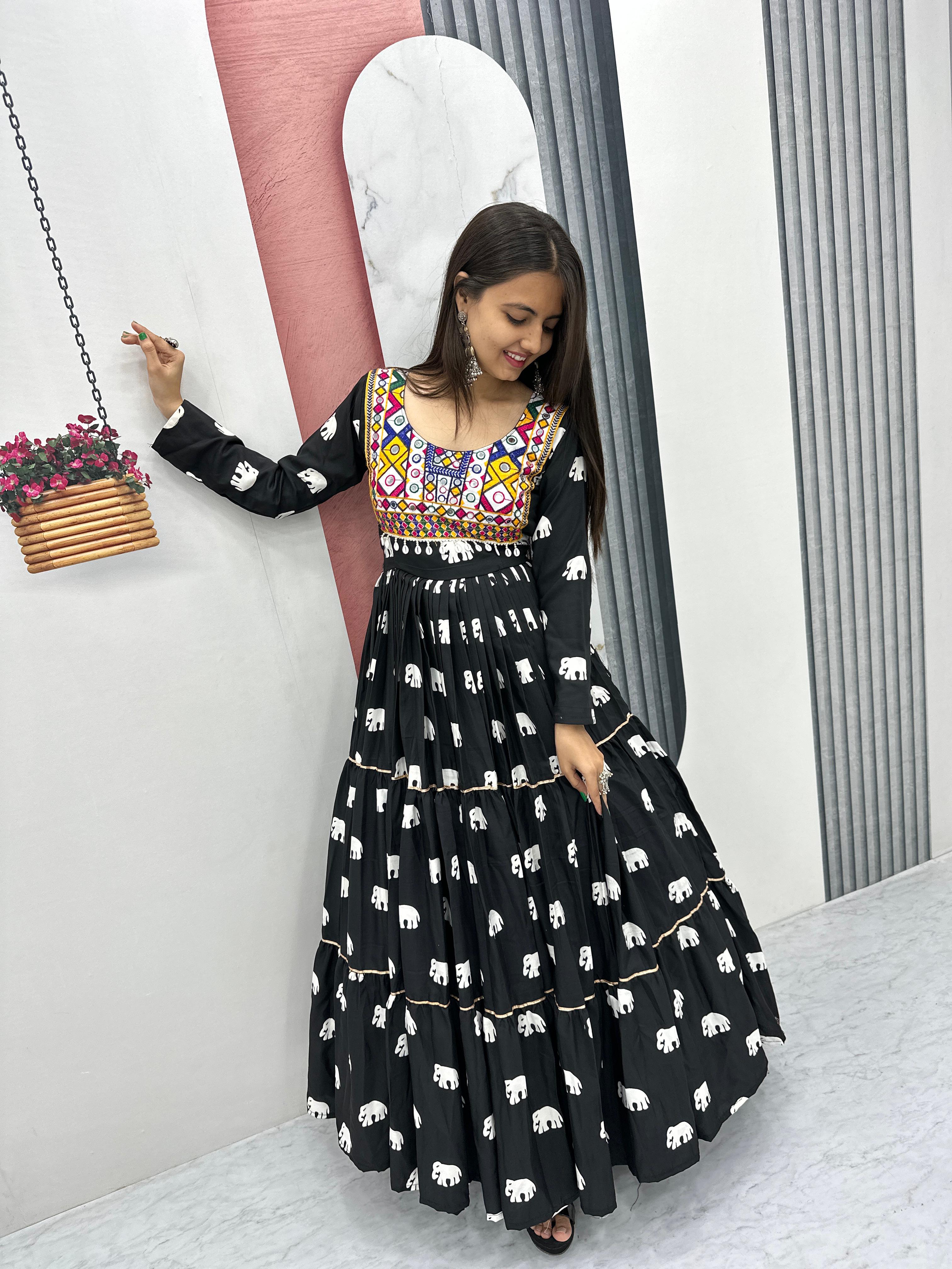 Navratri Special Gamathi Gown