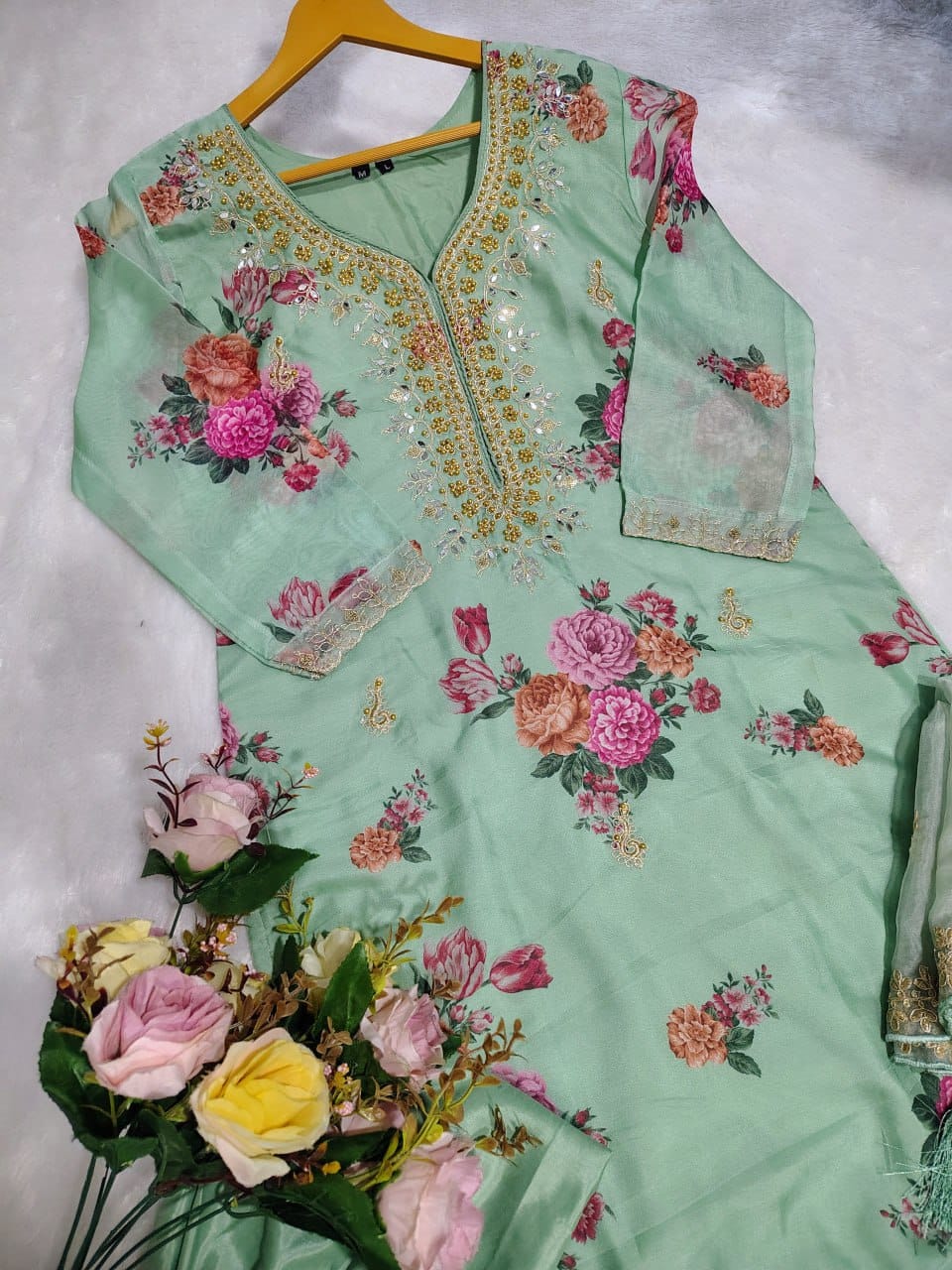 New Launching Noor-E-Safa Tebby Silk Festive Suit Set