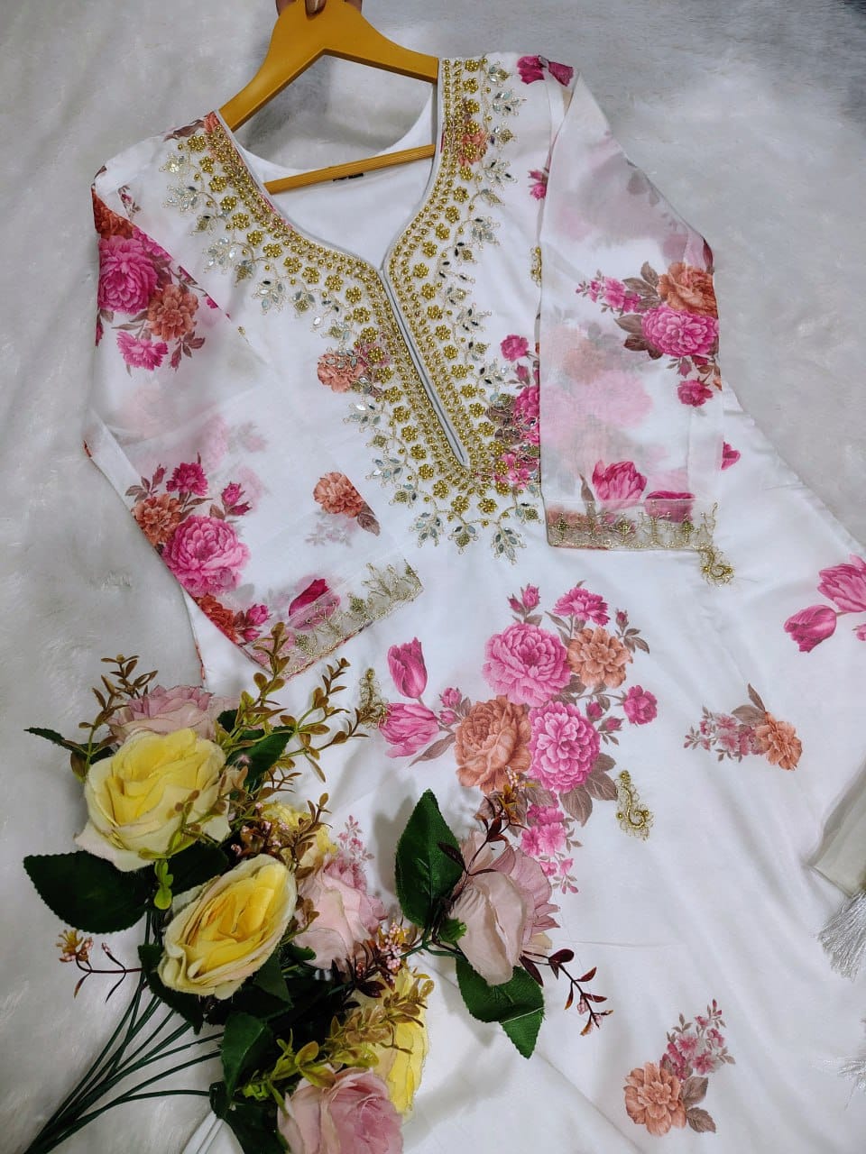 New Launching Noor-E-Safa Tebby Silk Festive Suit Set