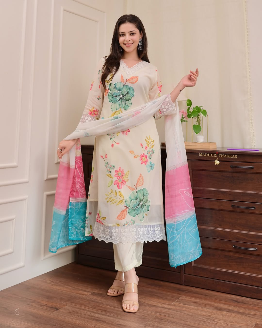 Noor-E-Orgenza Handwork Suit Set