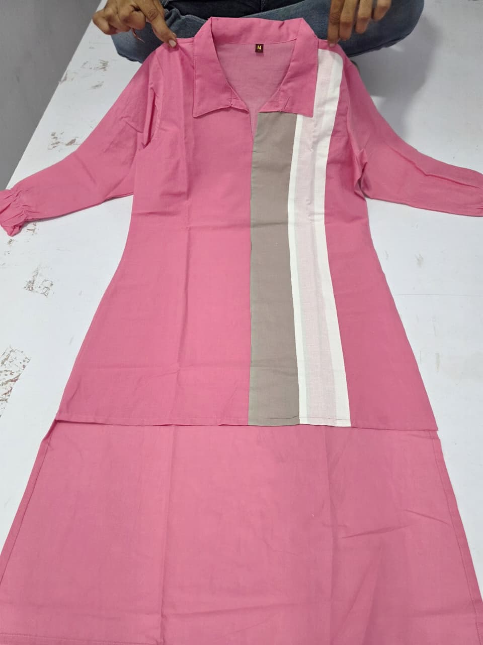 Blush Breeze Cotton Co-ord Set