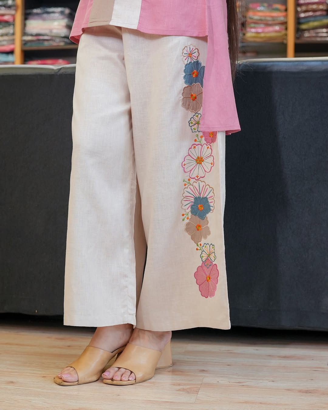 Blush Breeze Cotton Co-ord Set