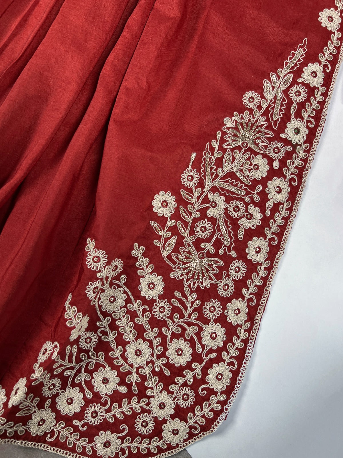 Rangana Maska Cotton Embroidered Suit Set