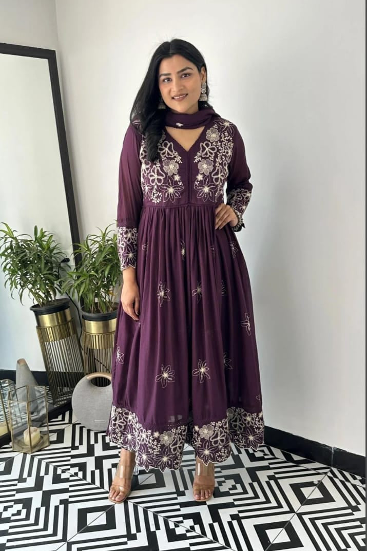 Heavy Reyon Sequin Kurta Set