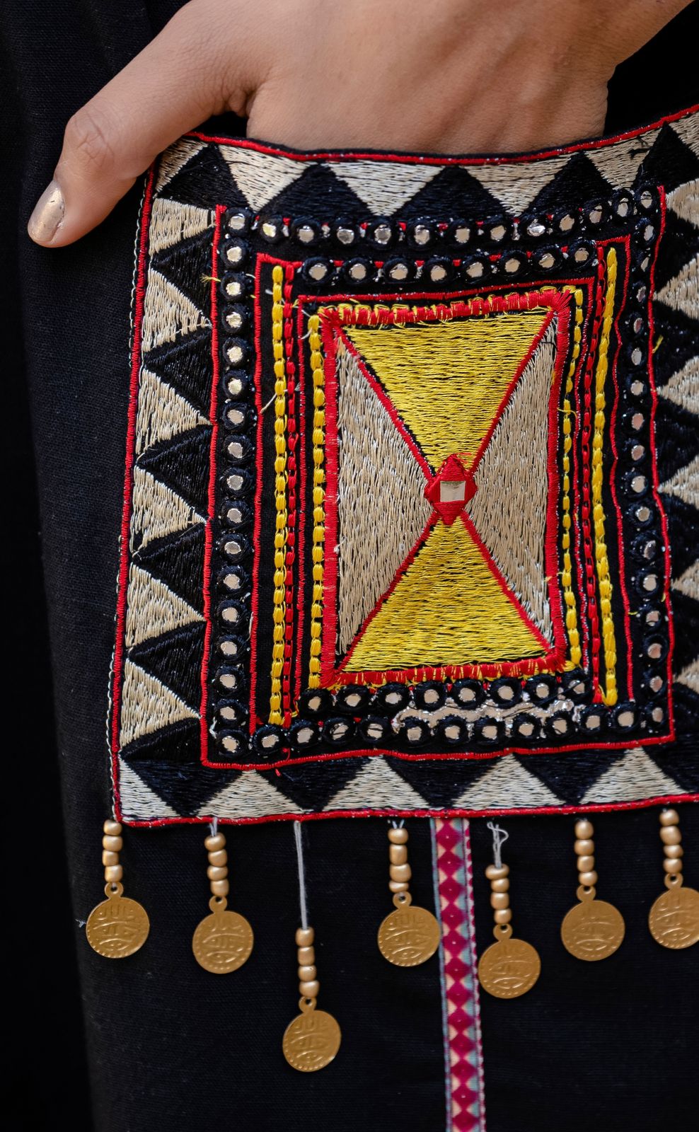 SuryaVira Embroidered Cotton Flex Co-ord Set