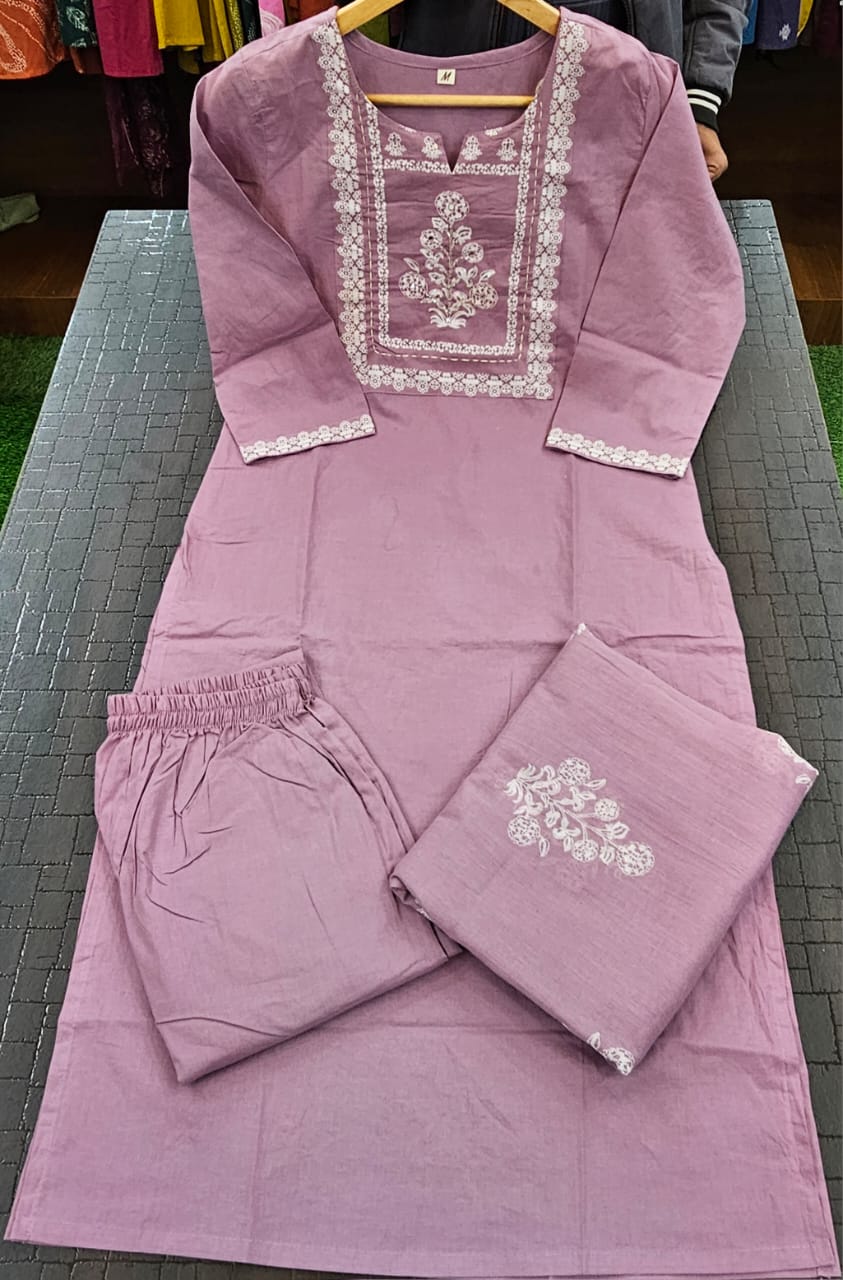 Anvaya Heavy Cotton Suit Set