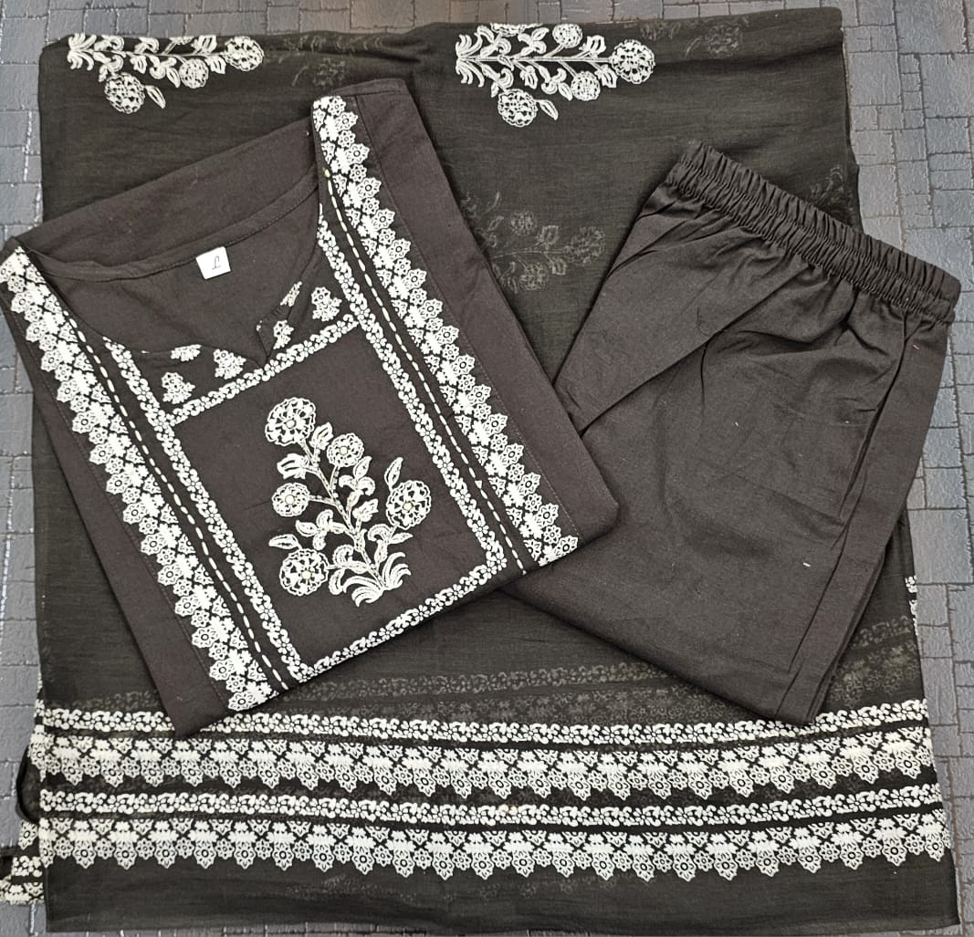 Anvaya Heavy Cotton Suit Set