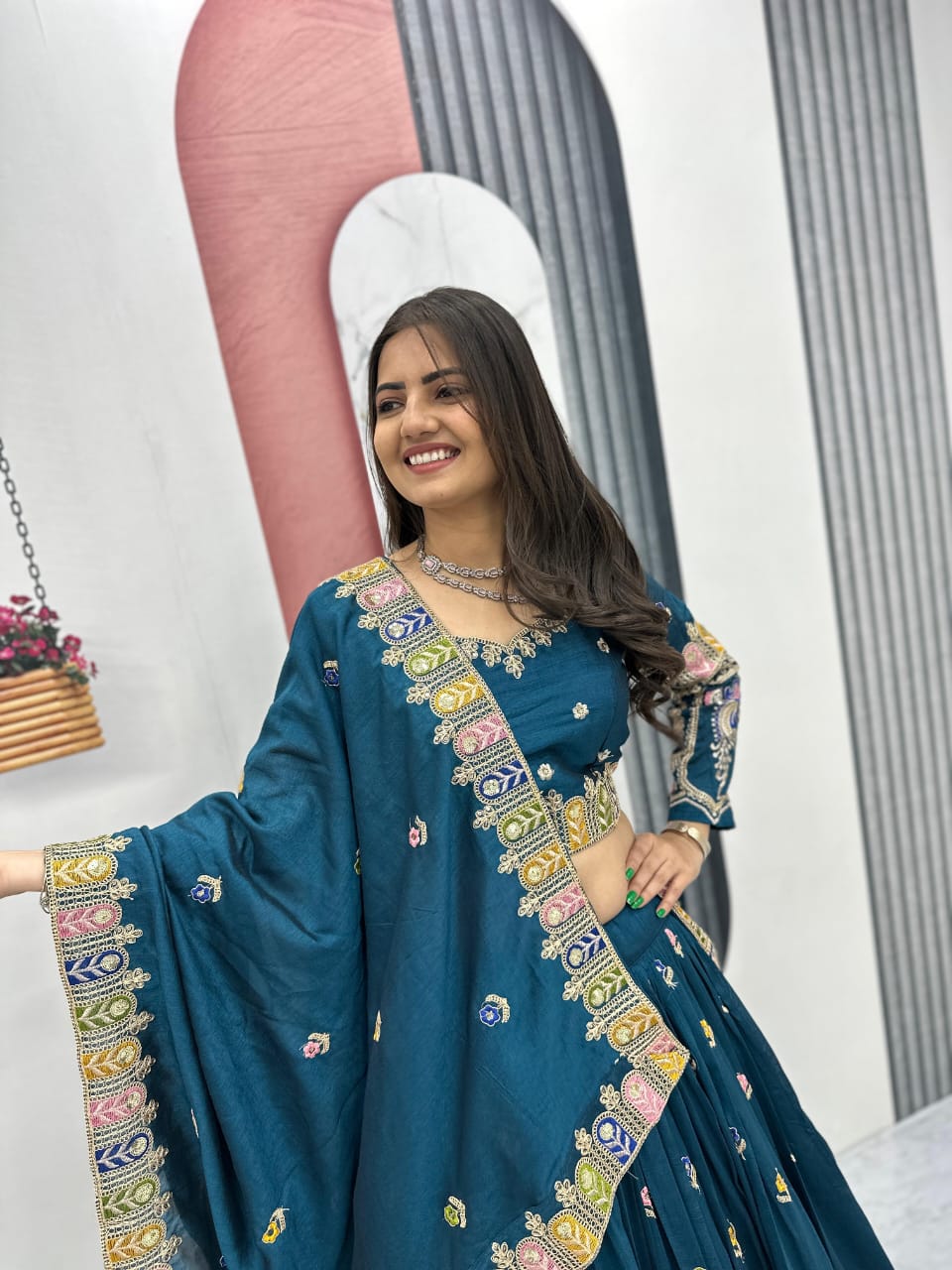New Launch Morpankhi Mahima Lehenga Choli Set