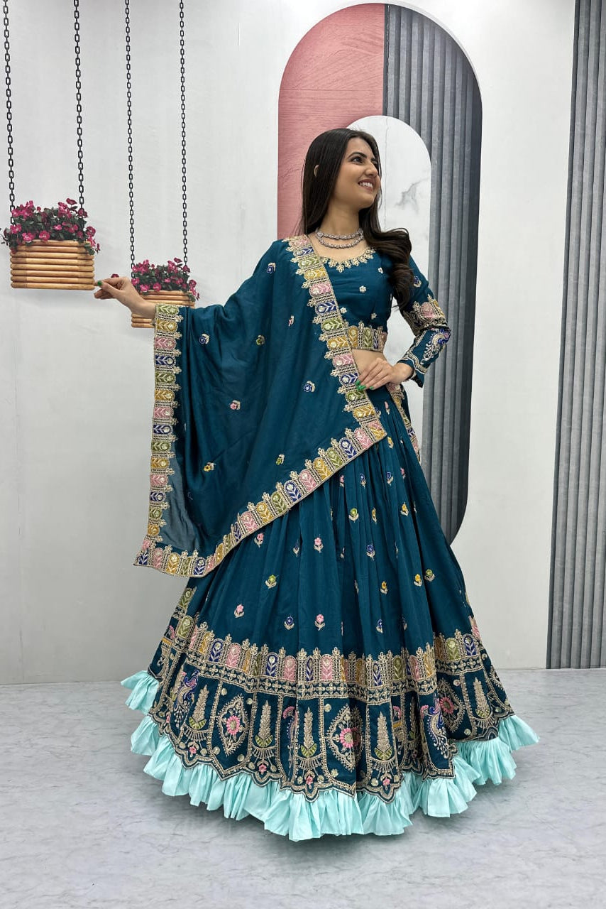 New Launch Morpankhi Mahima Lehenga Choli Set