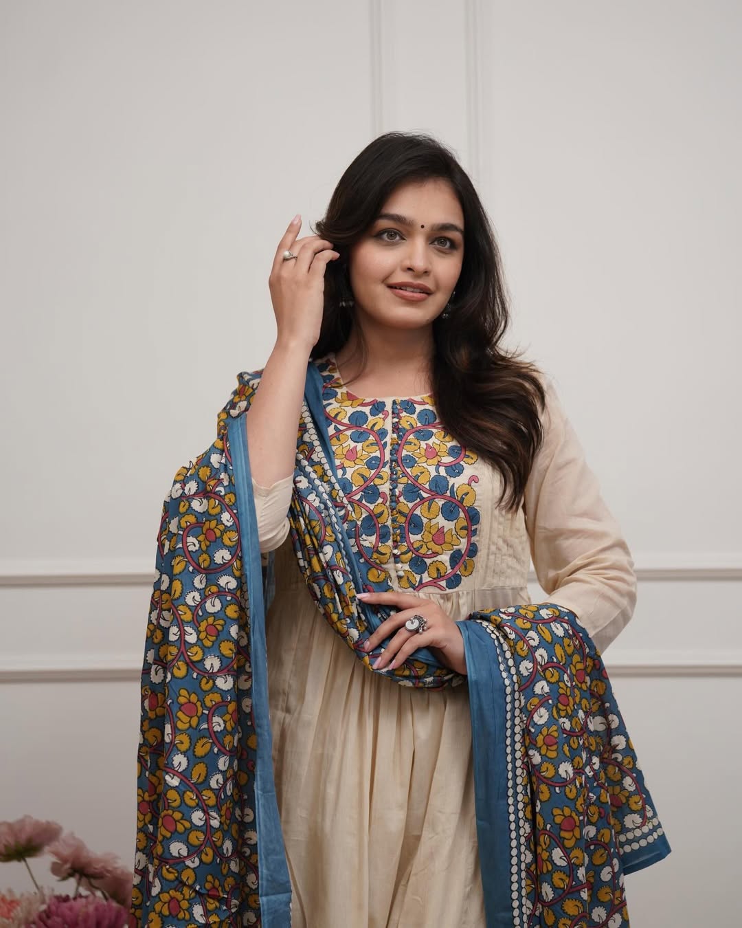 Varnika Kalamkari Cotton Suit Set