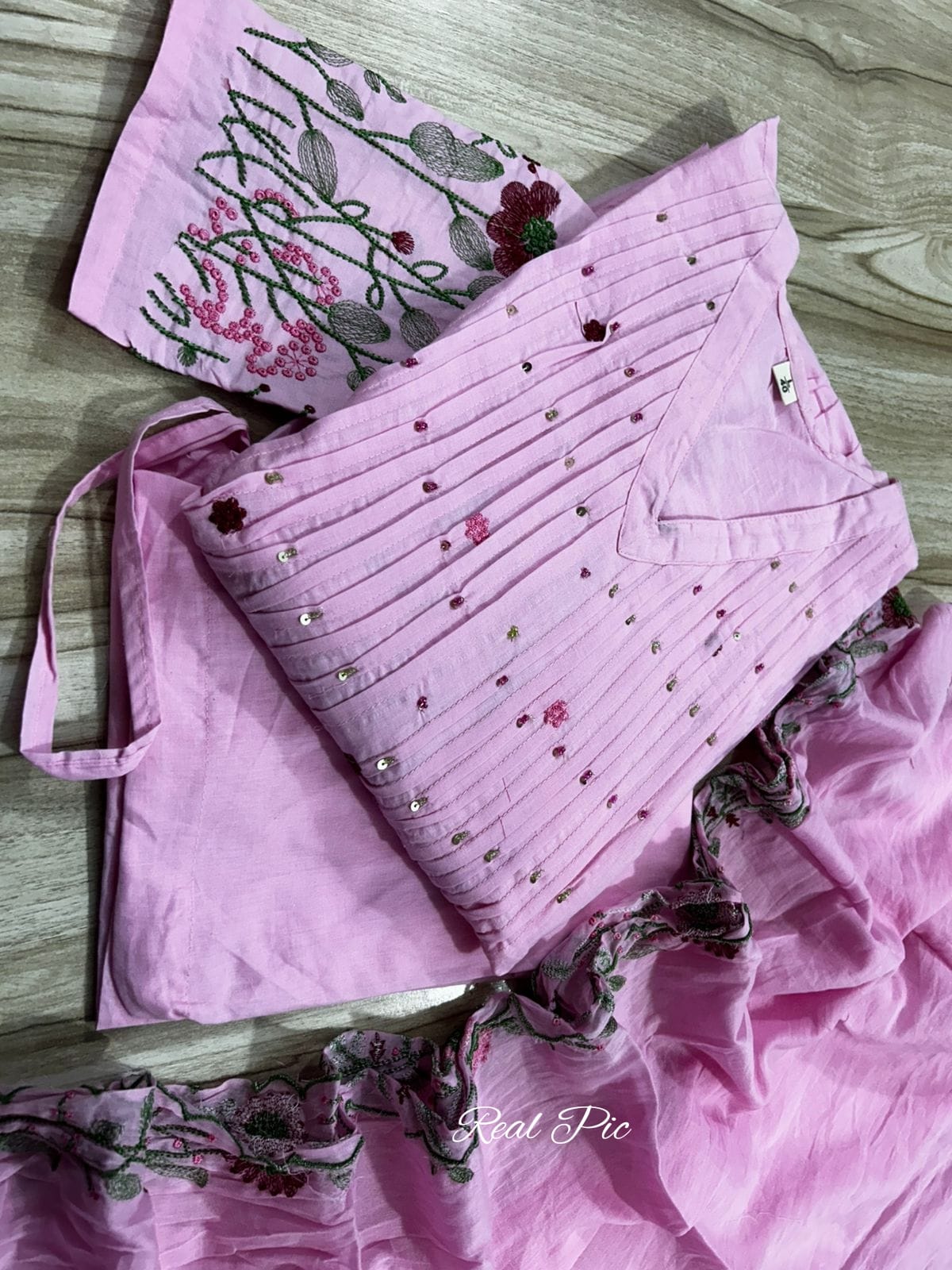 New Launch Anarkali Cotton Suit Set