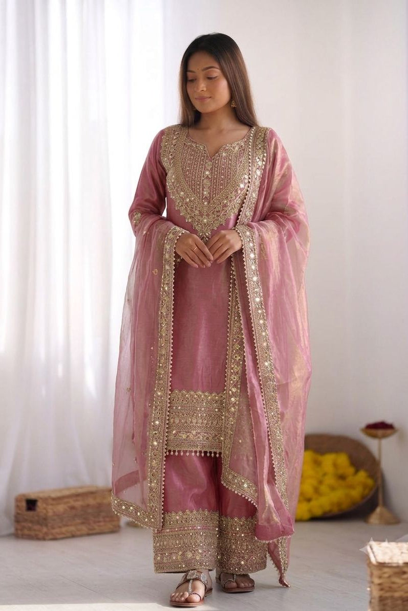 Neerjaara Embroidered Sharara Suit Set