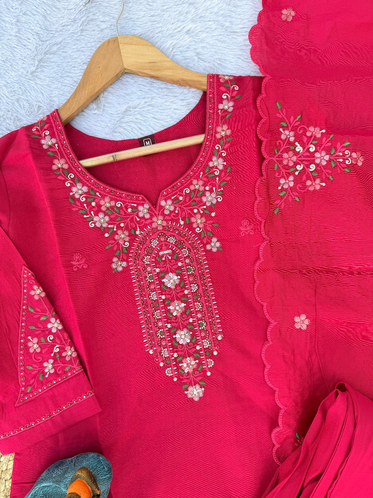 Pink Sugandha Designer 3-Piece Set