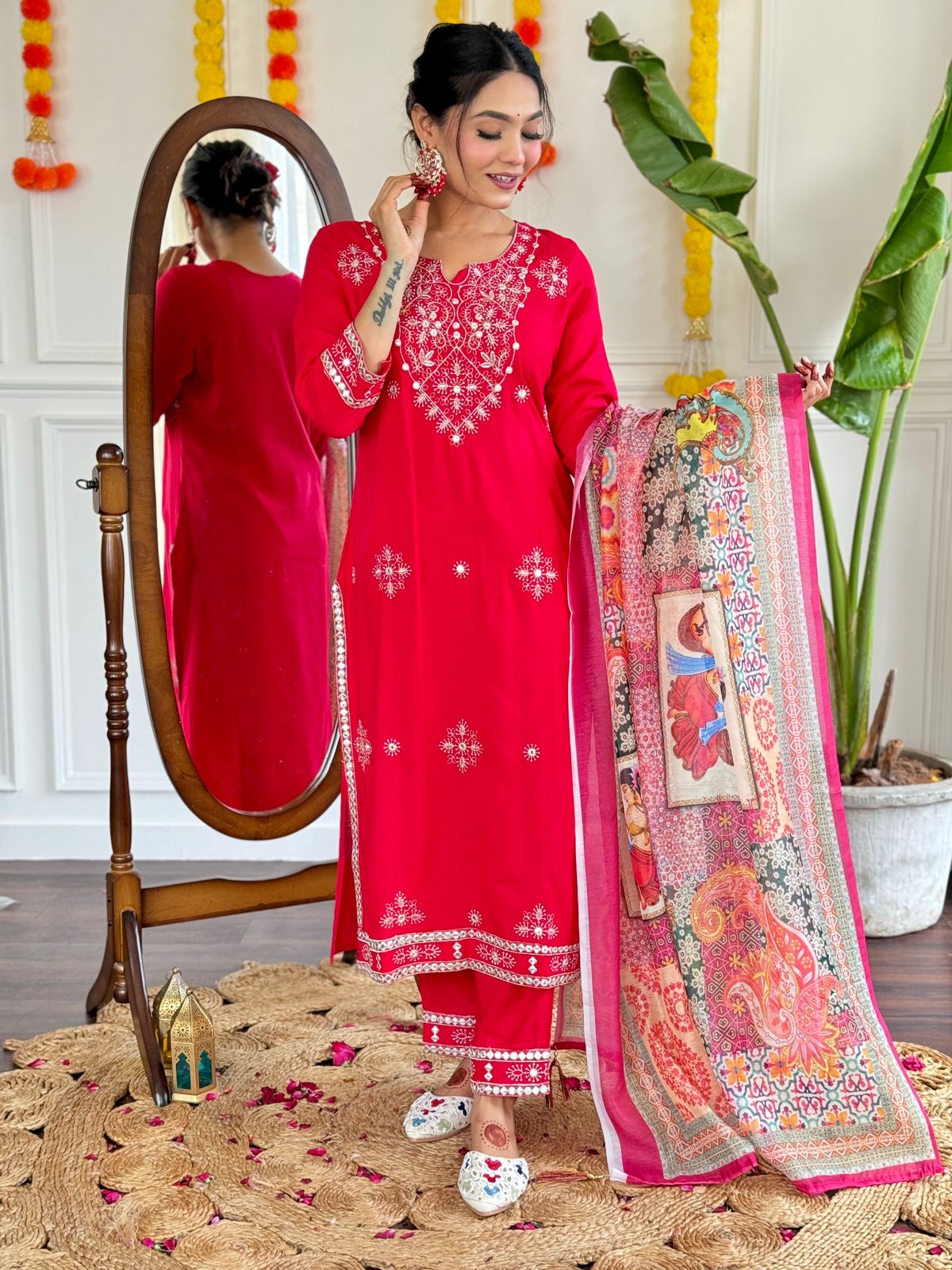 Rayon Embroidery Set