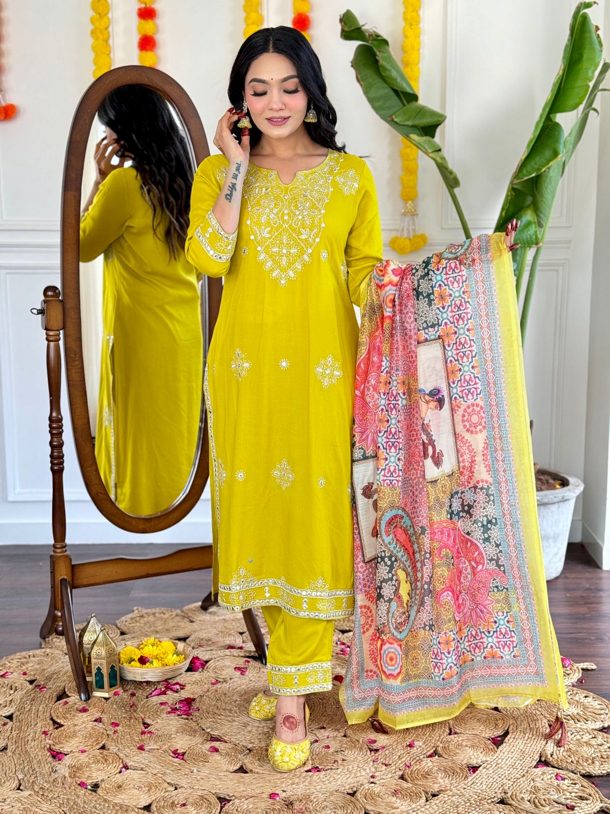 Rayon Embroidery Set