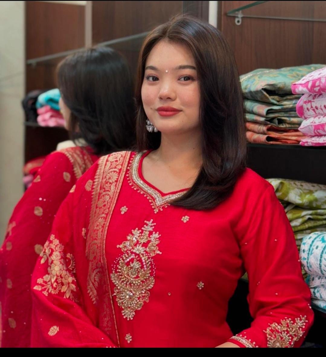 Special karwa chouth 3pcs suit
