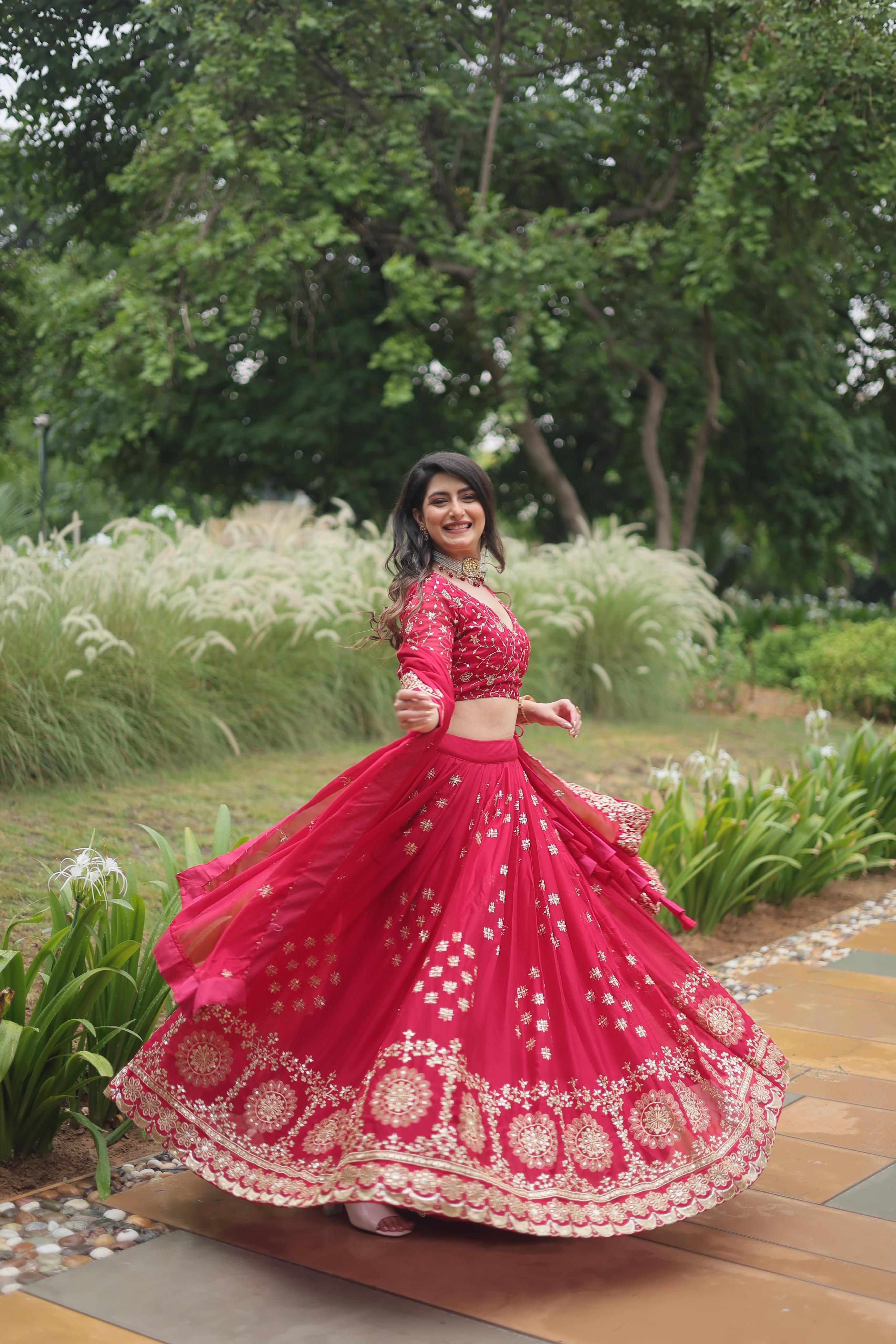 Rangoli Radiance Lehenga Choli Set