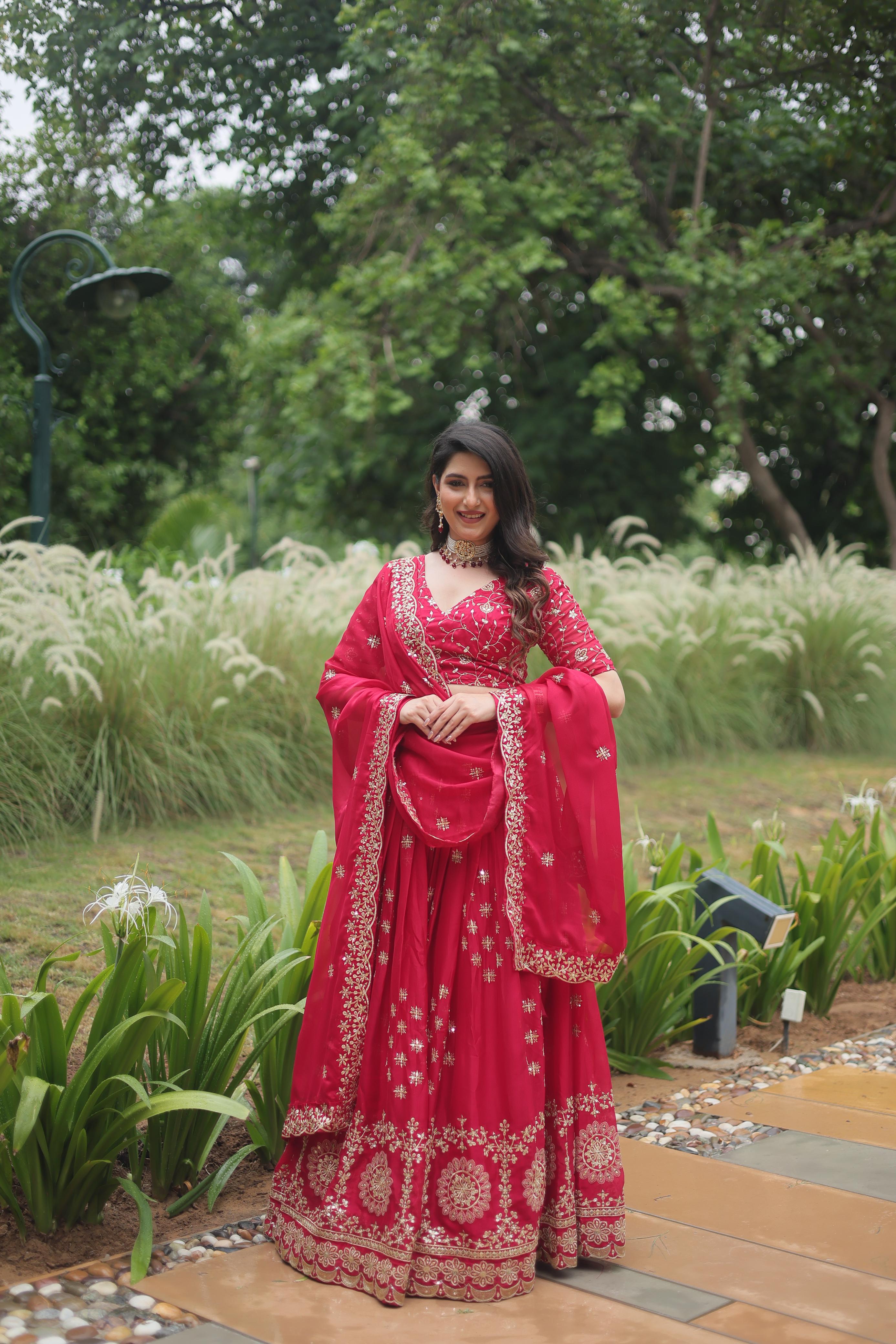 Rangoli Radiance Lehenga Choli Set