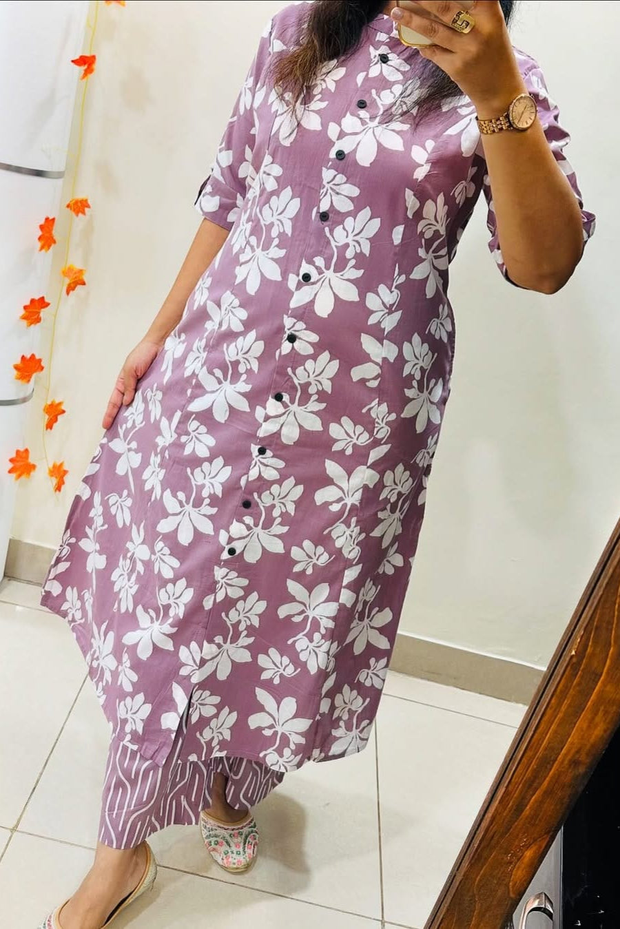 Premium Floral Bloom Cotton Co-ord Set