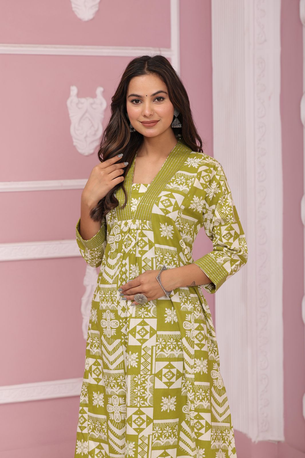 Beautiful  Heavy Sequence Embroidery Co-ord Set