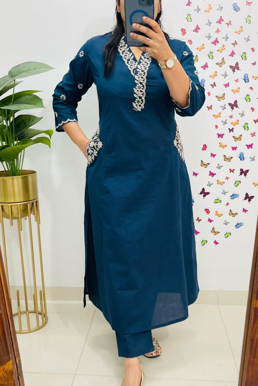 Trending Embroidered Cotton Set