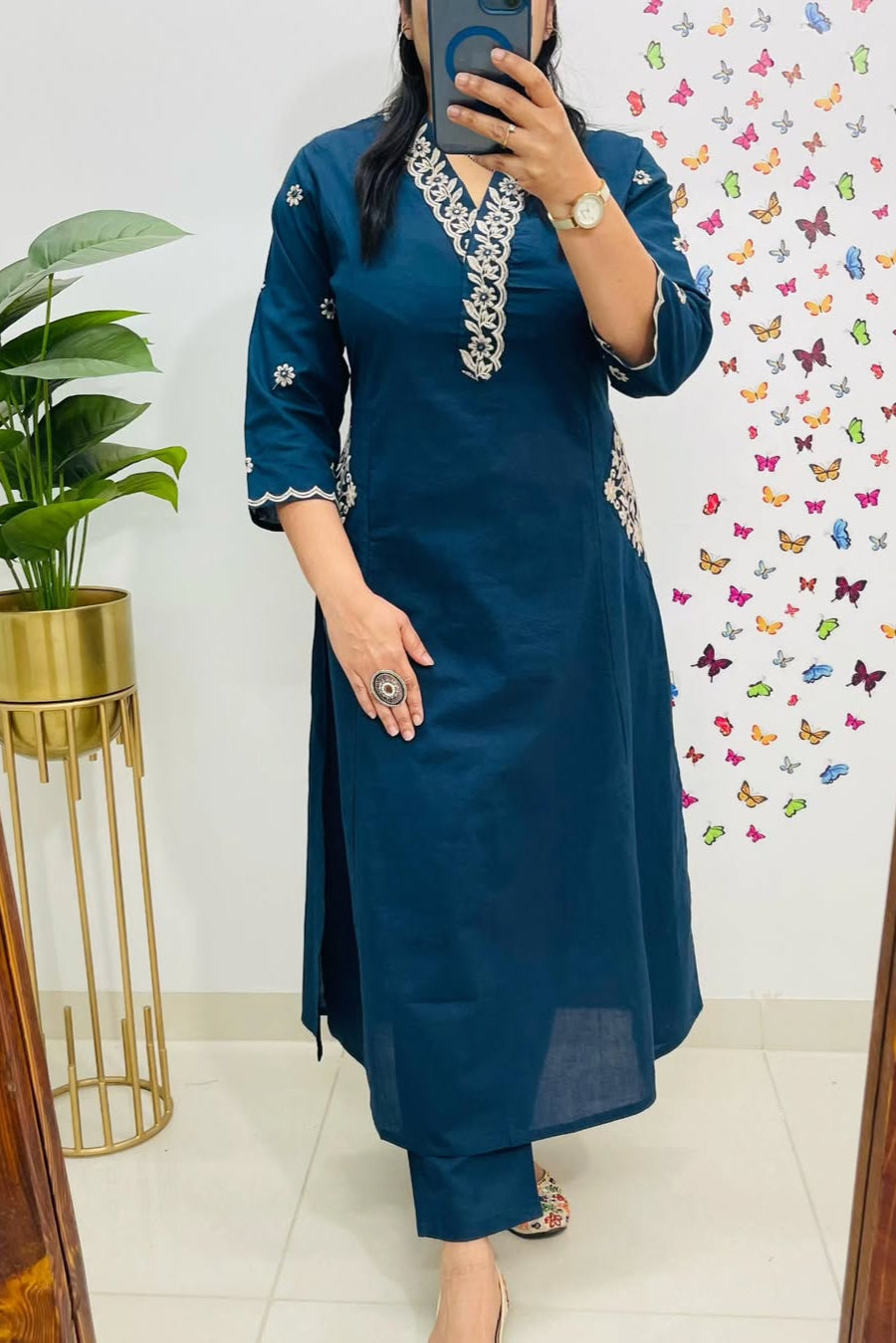 Trending Embroidered Cotton Set