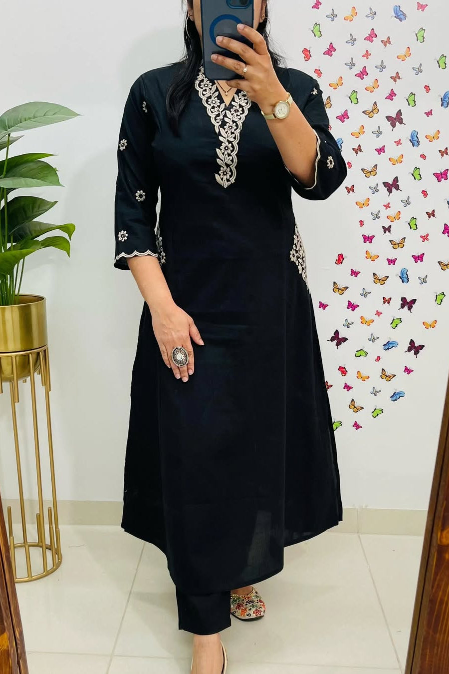 Trending Embroidered Cotton Set