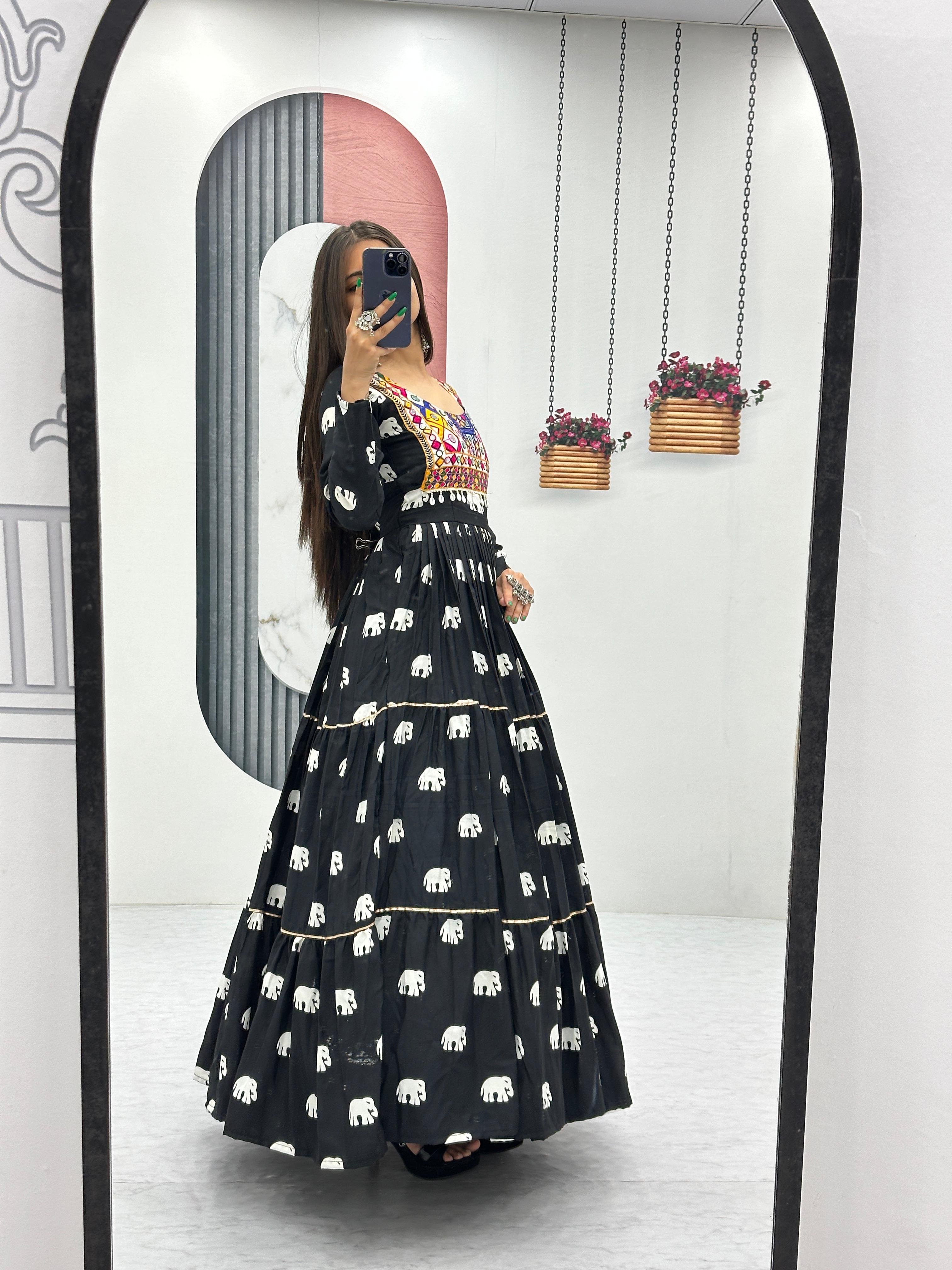 Navratri Special Gamathi Gown