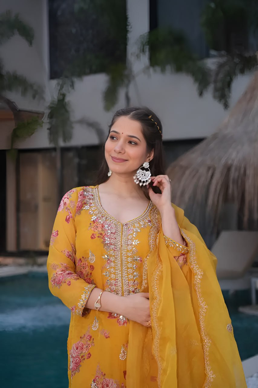 New Launching Noor-E-Safa Tebby Silk Festive Suit Set