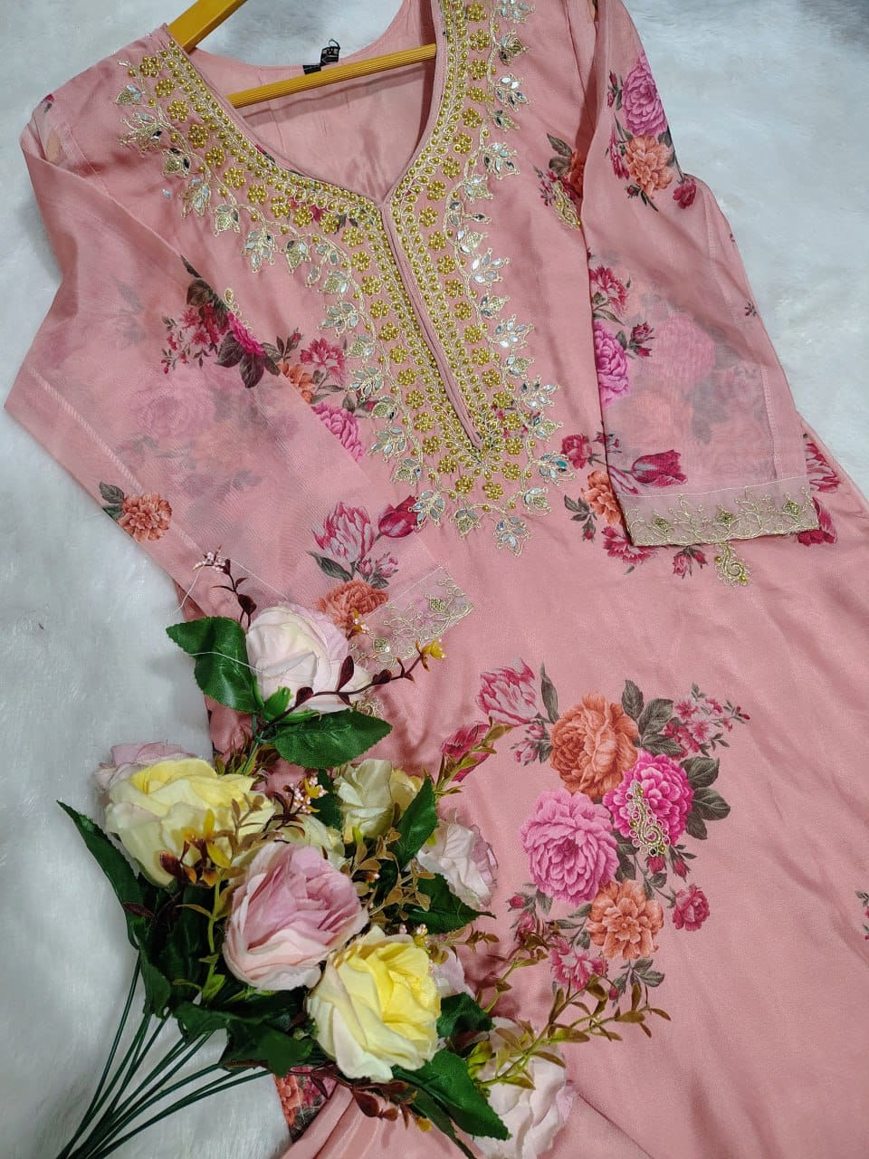 New Launching Noor-E-Safa Tebby Silk Festive Suit Set